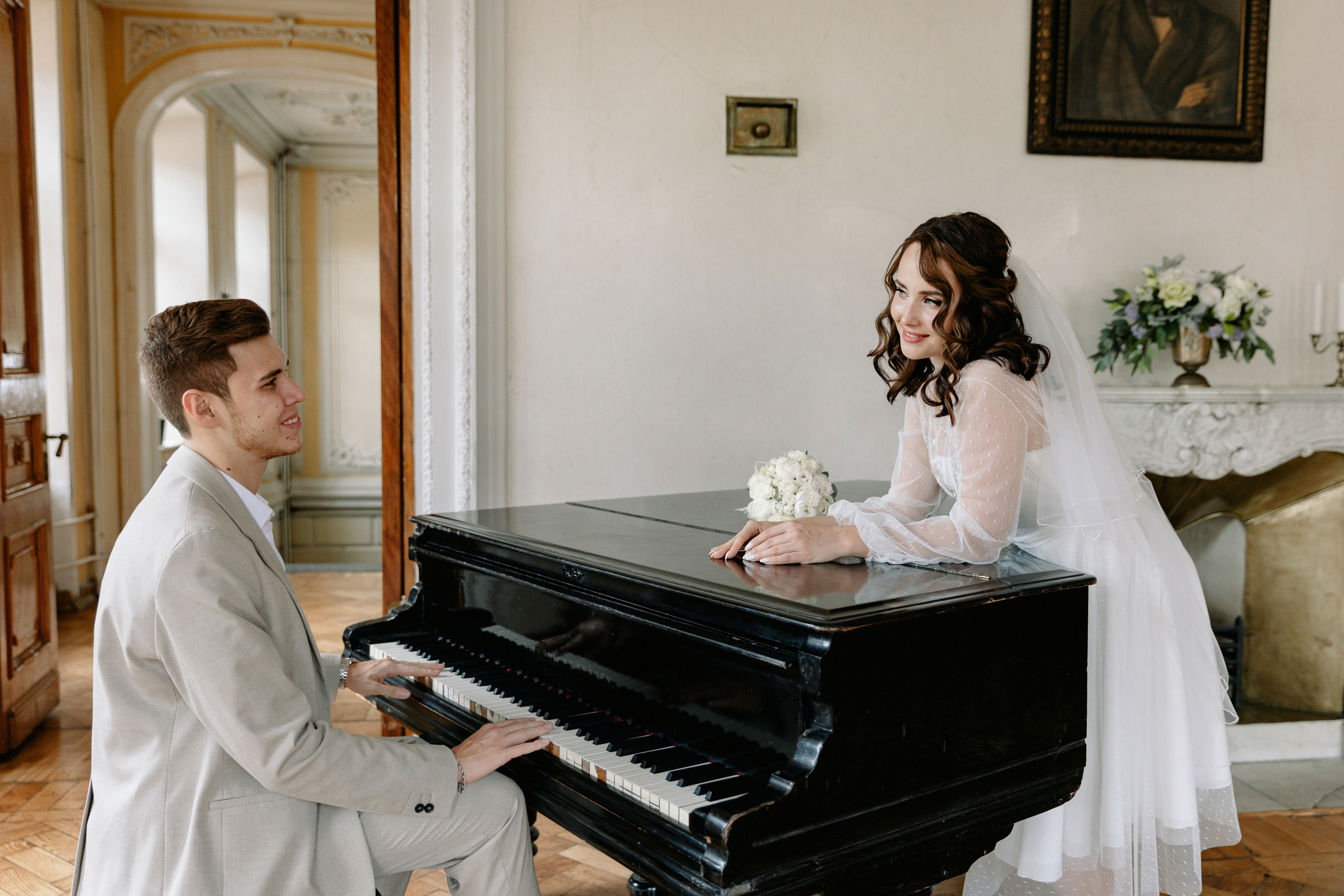 АРХИВ Наталья и Роман. Читальня им Пушкина. Грибоедовский ЗАГС. Свадебный фотограф Москва