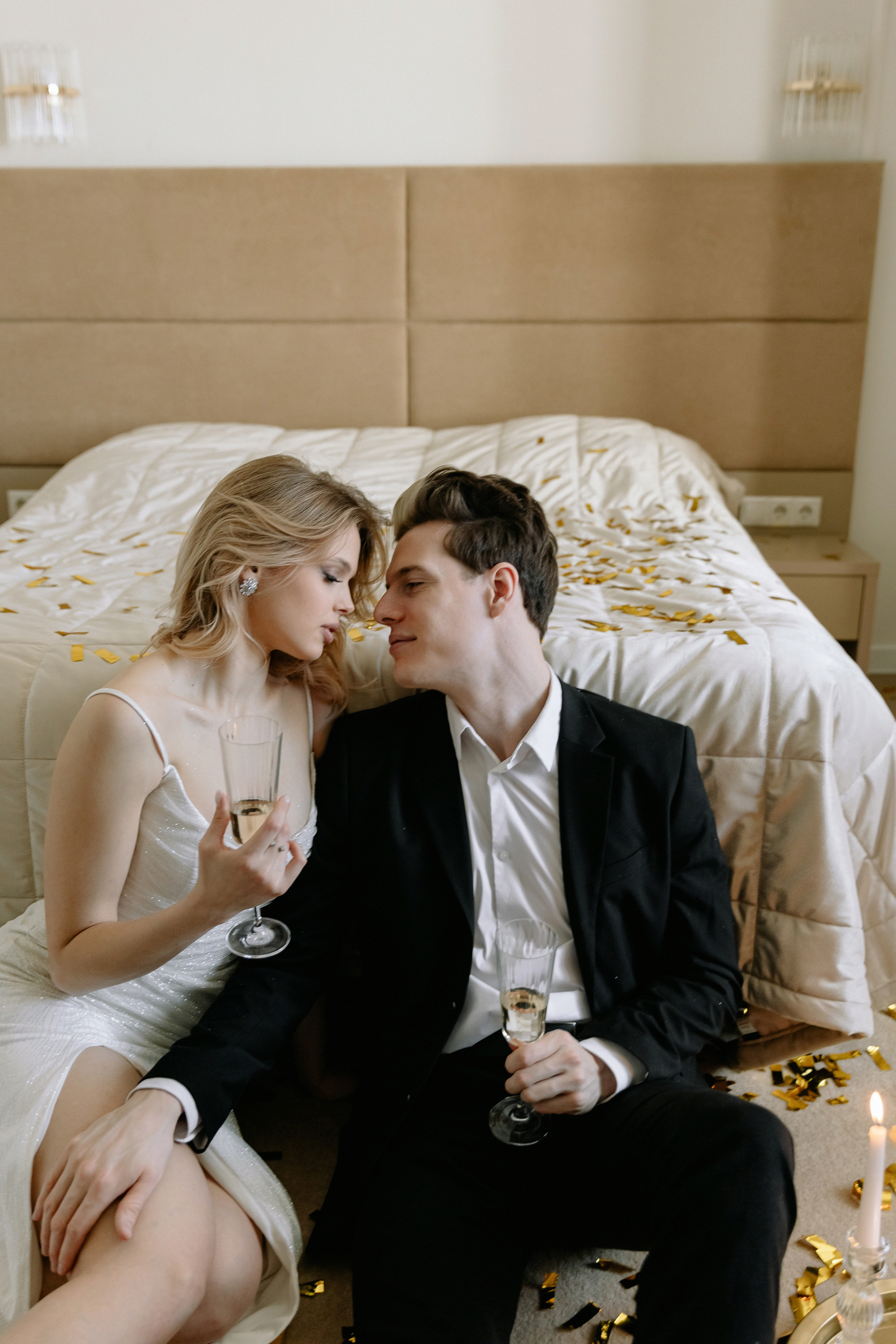 АРХИВ Лиза и Виталий: отель Люмьер. Свадебный фотограф Москва