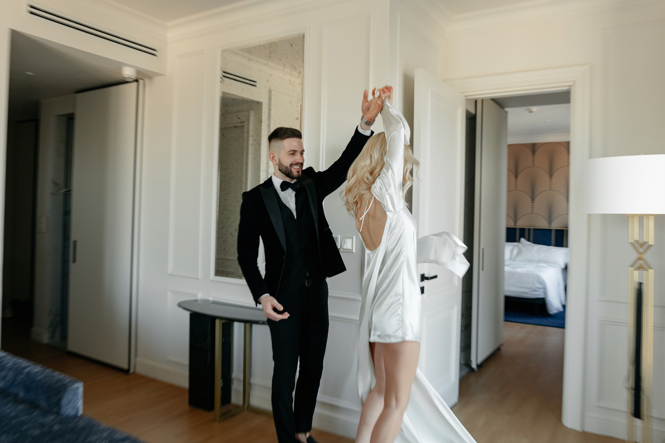 Татьяна и Алексей в отеле Мариотт АРХИВ. Свадебный фотограф Москва