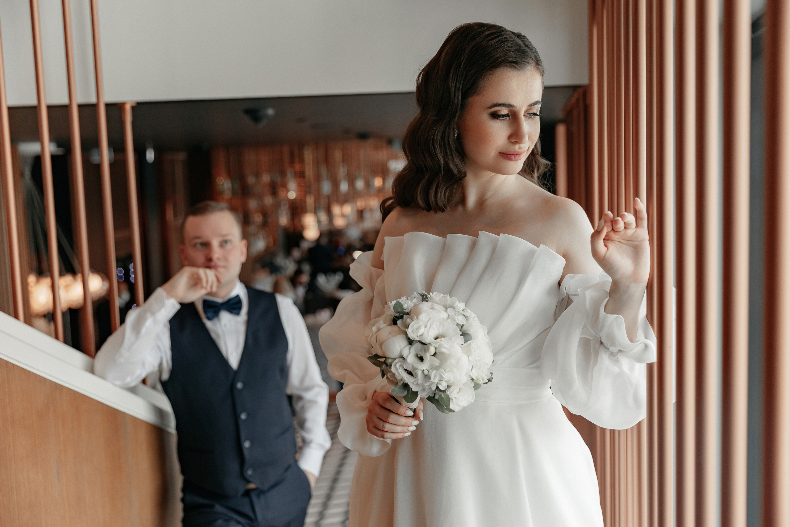 АРХИВ Ангелина и Денис: Отель Мовенпик, Аптекарский огород, ресторан Гусятникофф. Свадебный фотограф Москва