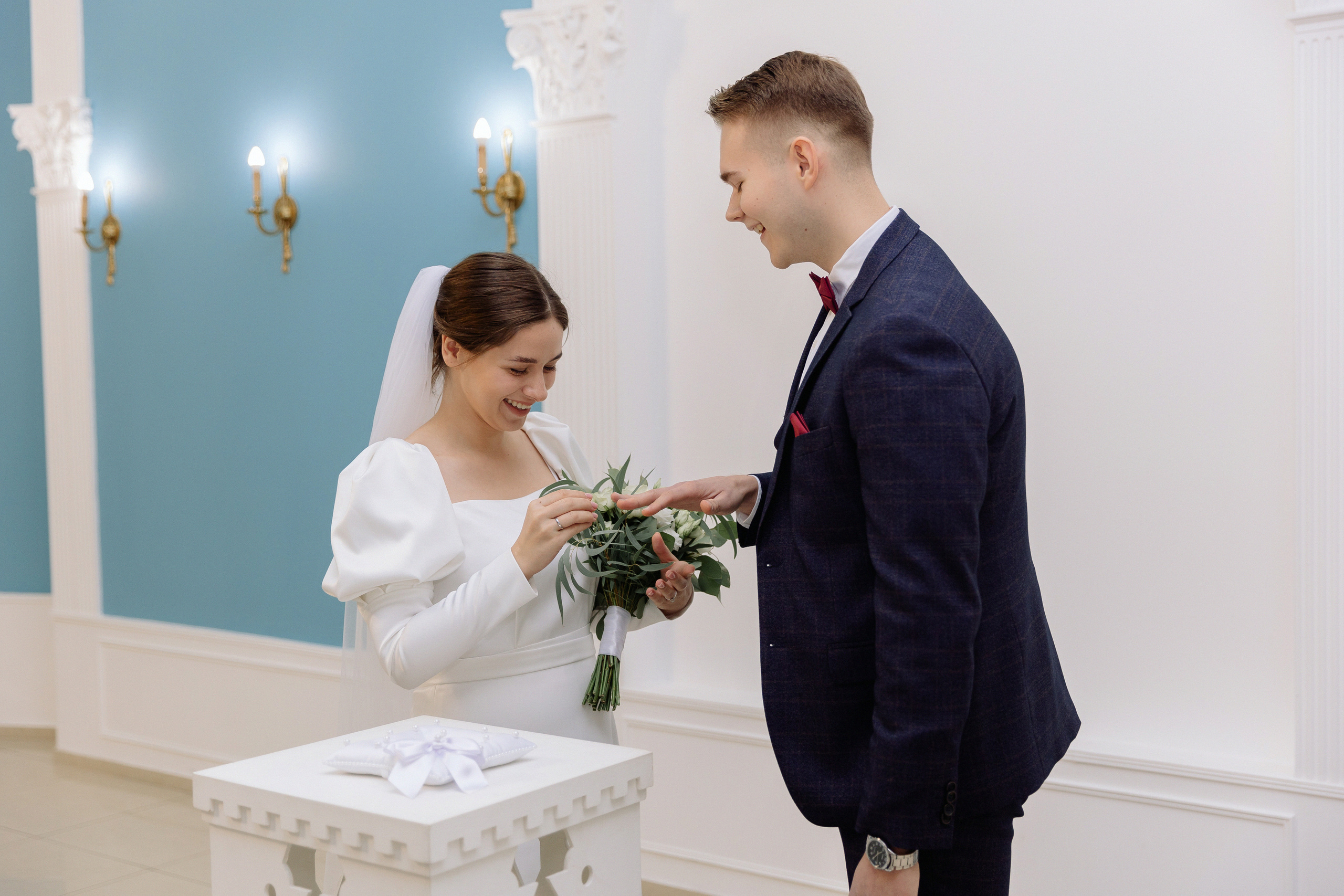 АРХИВ Катя и Андрей, Таганский ЗАГС. Библиотека-читальня имПушкина. Свадебный фотограф Москва