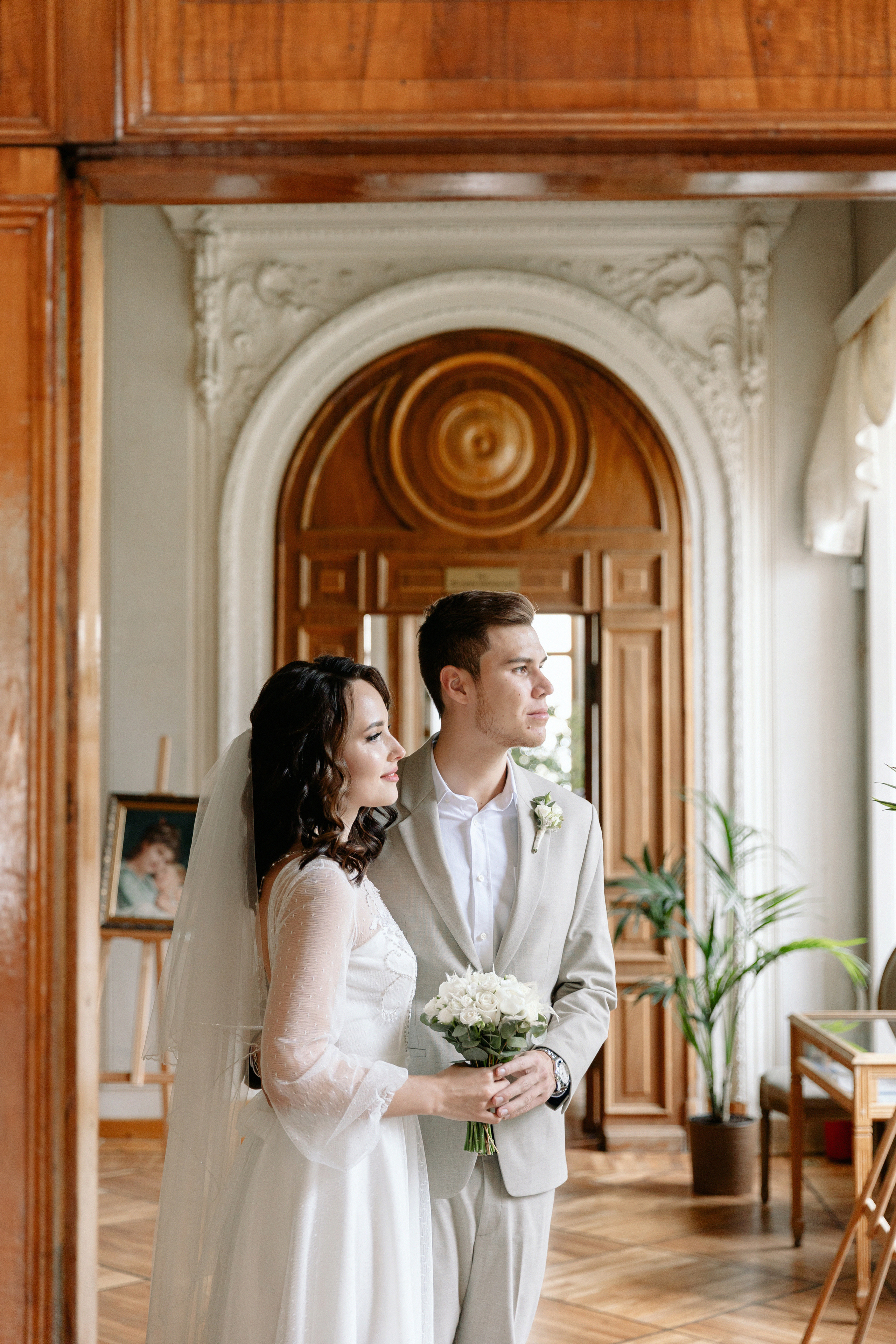 АРХИВ Наталья и Роман. Читальня им Пушкина. Грибоедовский ЗАГС. Свадебный фотограф Москва