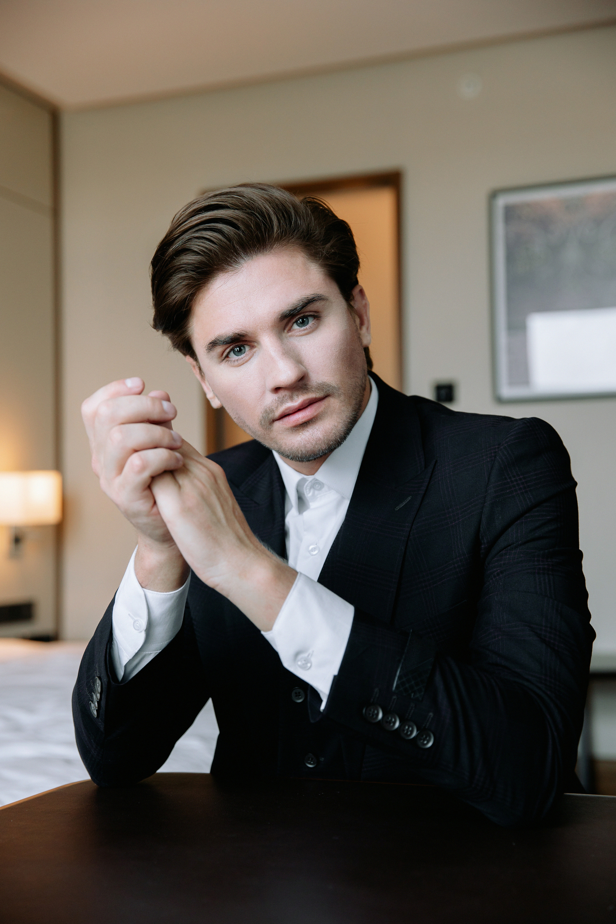 Елена и Адам в самом свадебном отеле ХАЯТ. Свадебный фотограф Москва