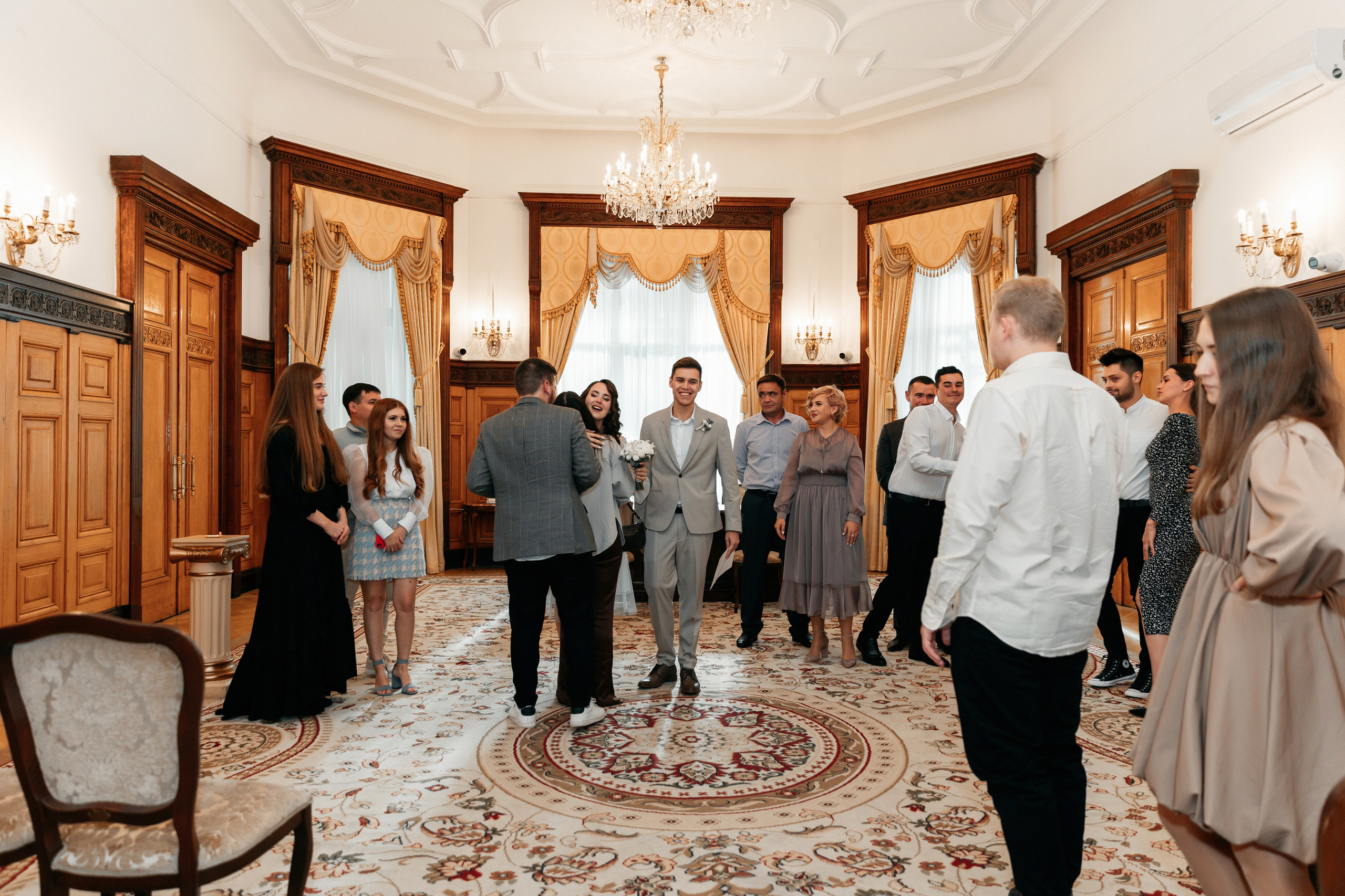 АРХИВ Наталья и Роман. Читальня им Пушкина. Грибоедовский ЗАГС. Свадебный фотограф Москва