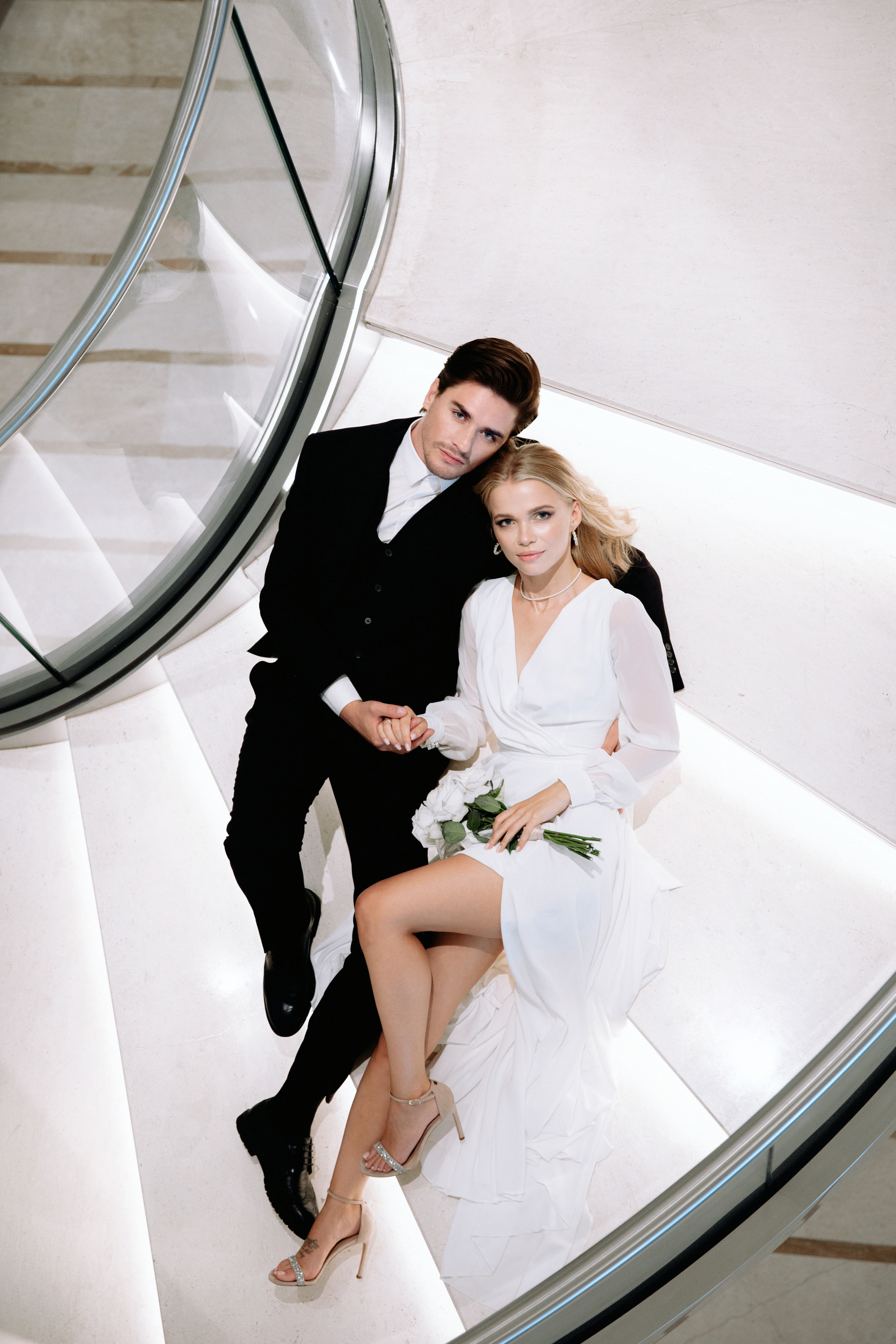 Елена и Адам в самом свадебном отеле ХАЯТ. Свадебный фотограф Москва