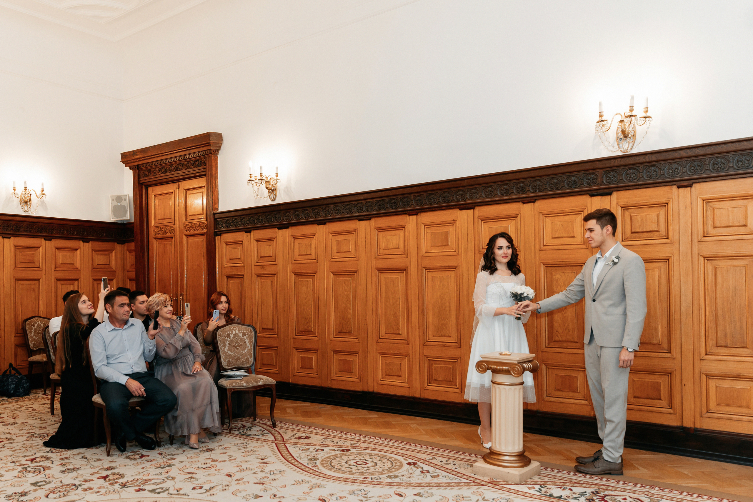 АРХИВ Наталья и Роман. Читальня им Пушкина. Грибоедовский ЗАГС. Свадебный фотограф Москва