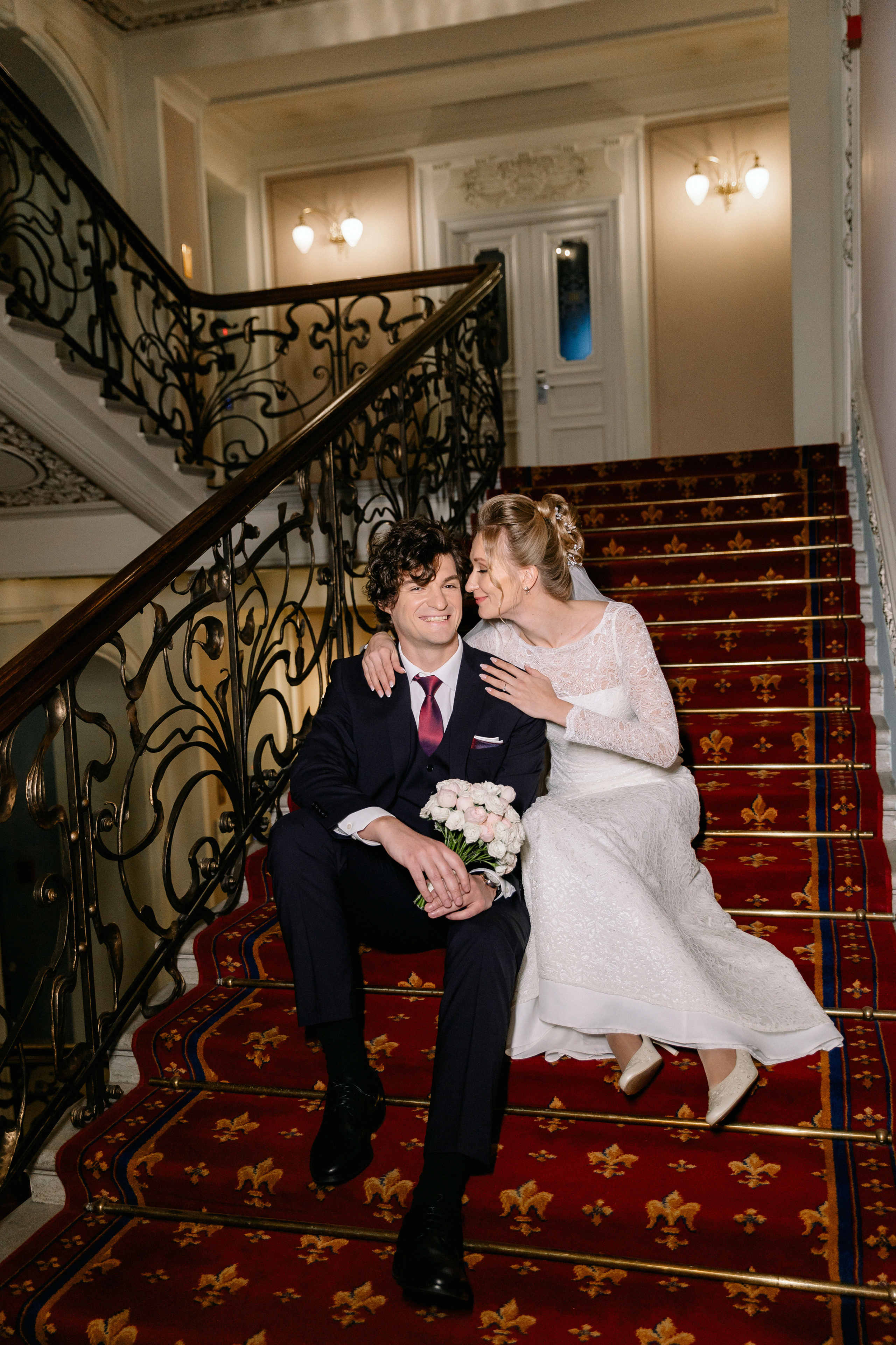 АРХИВ Полина и Егор. Отель Националь. Свадебный фотограф Москва