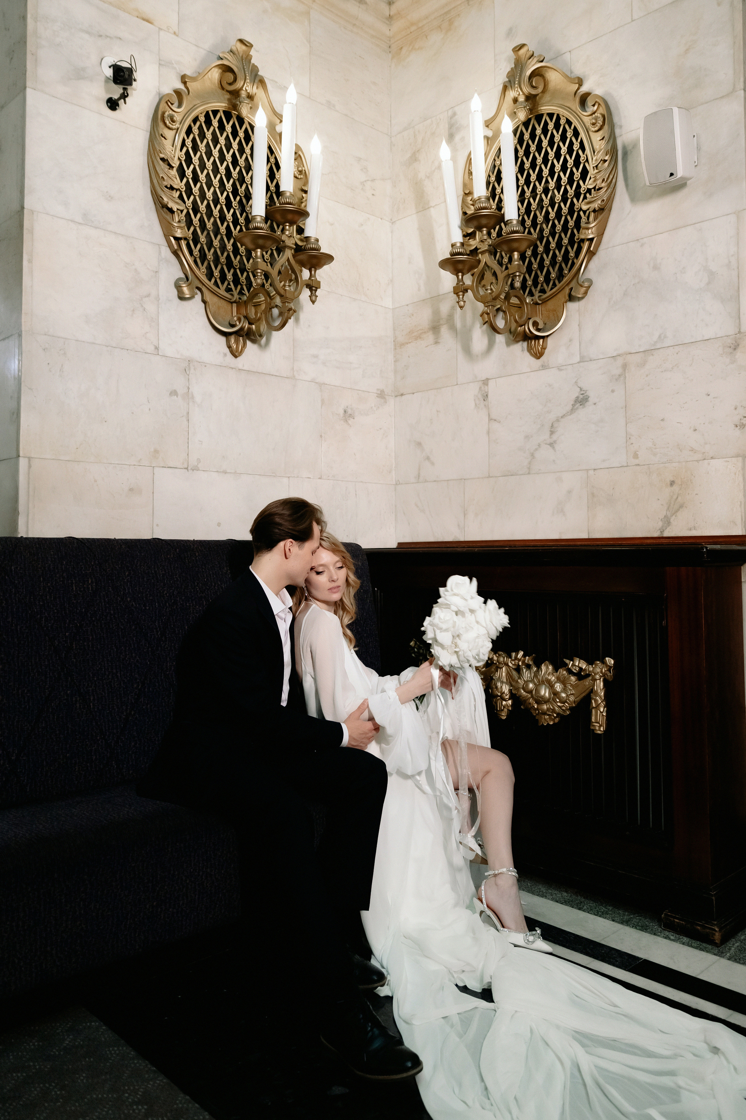 Никита и Мария: отель Хилтон Ленинградская. Свадебный фотограф Москва