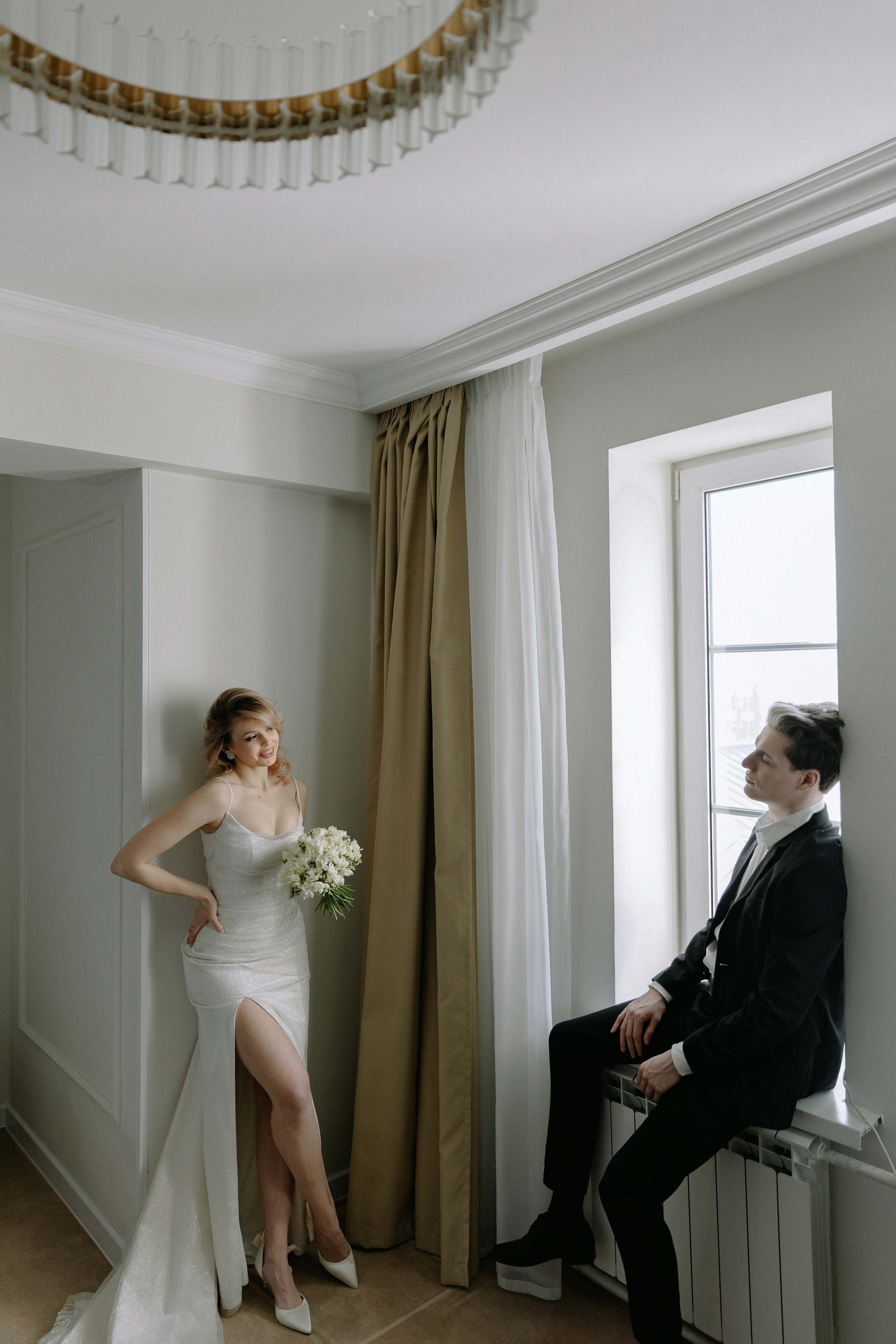 АРХИВ Лиза и Виталий: отель Люмьер. Свадебный фотограф Москва