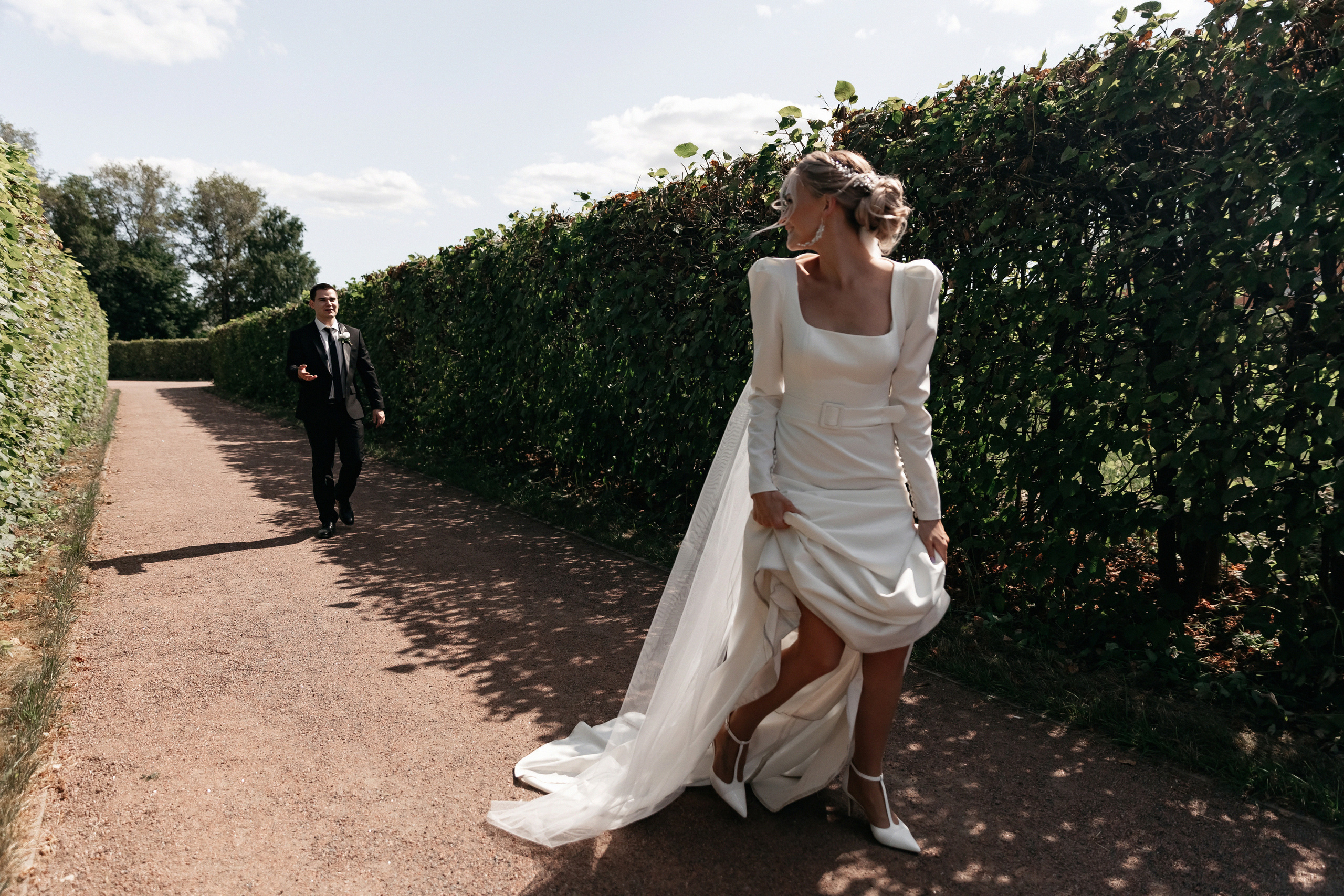 АРХИВ Даша и Никита: отель Гамма, Кусково. Свадебный фотограф Москва