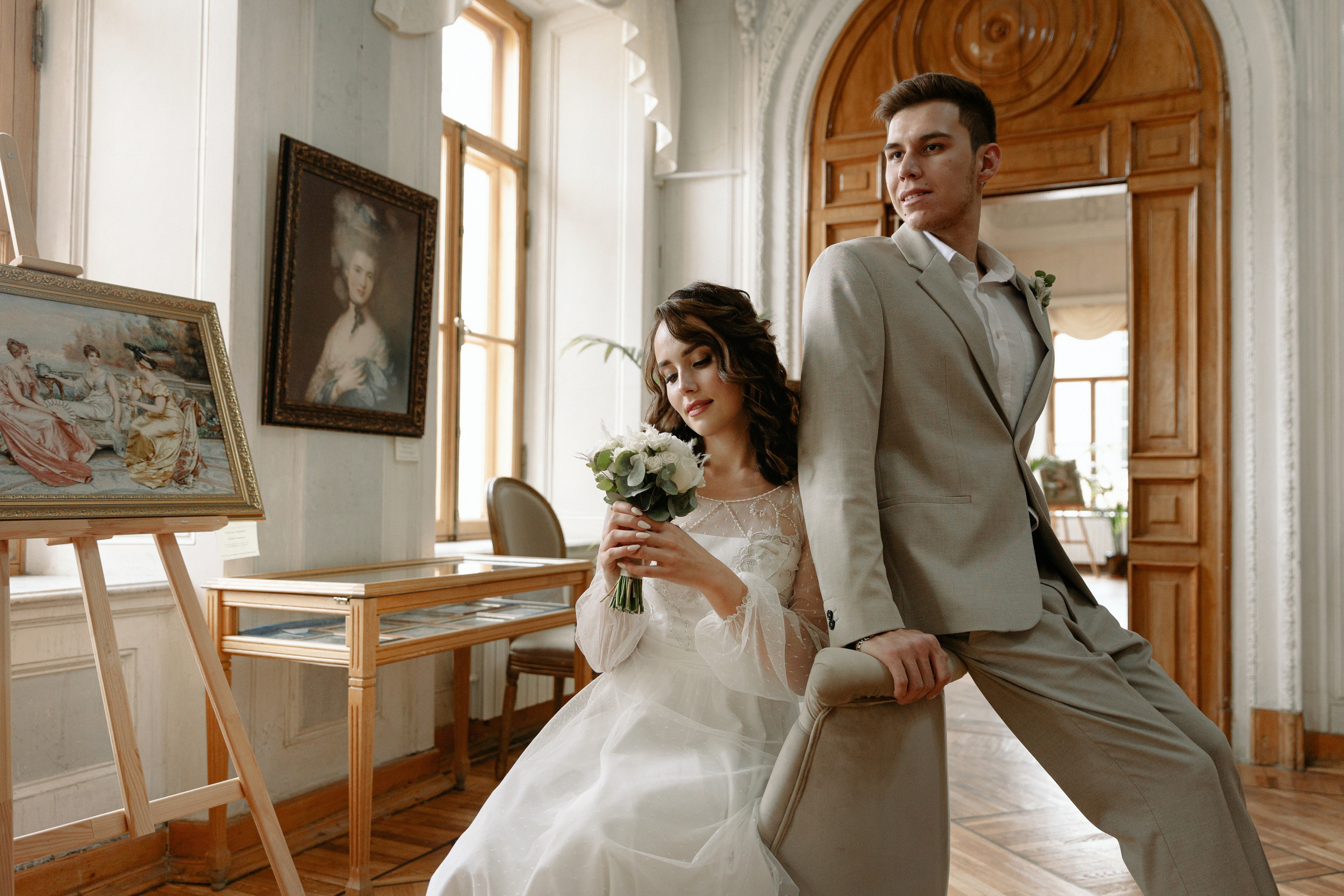 АРХИВ Наталья и Роман. Читальня им Пушкина. Грибоедовский ЗАГС. Свадебный фотограф Москва