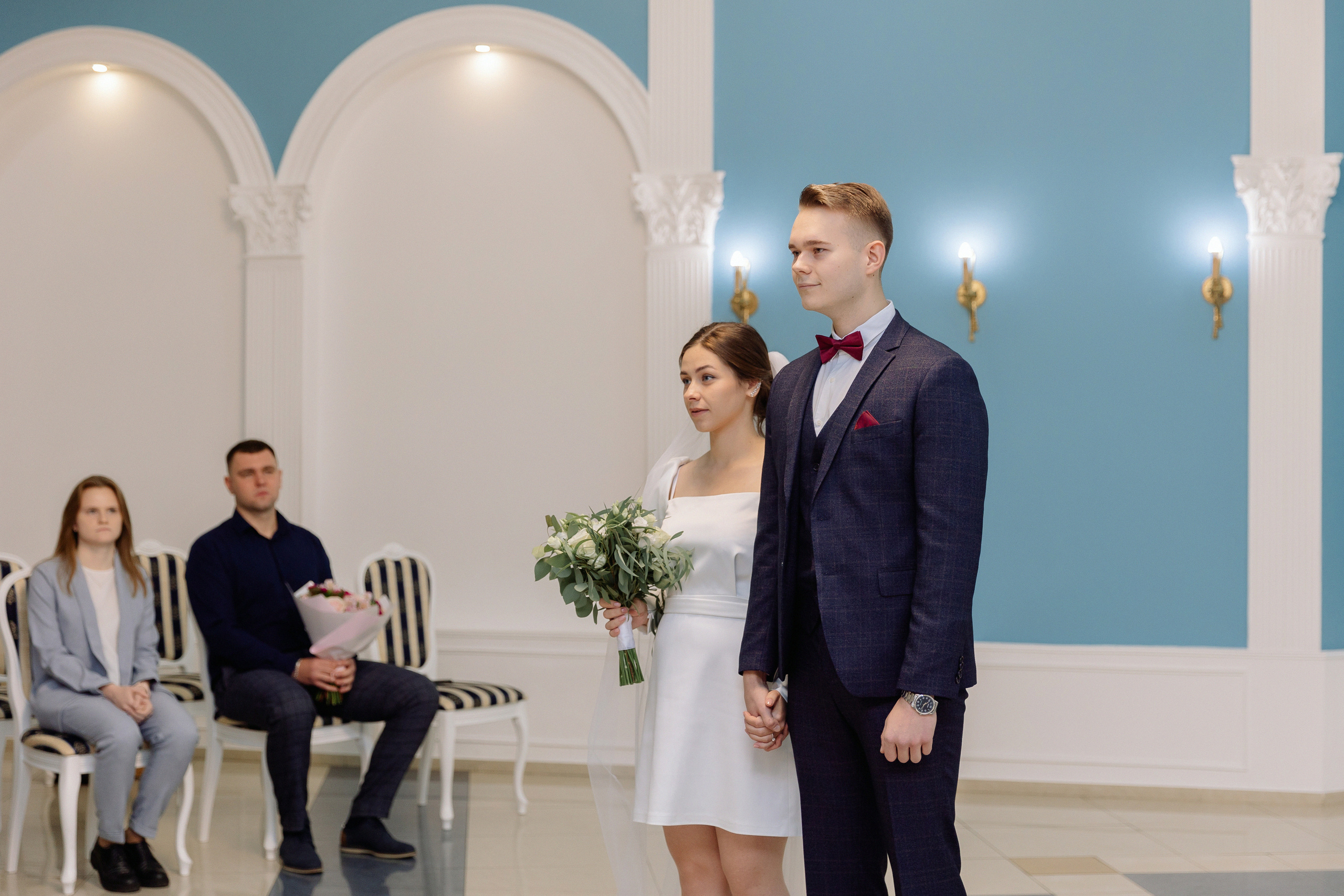 АРХИВ Катя и Андрей, Таганский ЗАГС. Библиотека-читальня имПушкина. Свадебный фотограф Москва