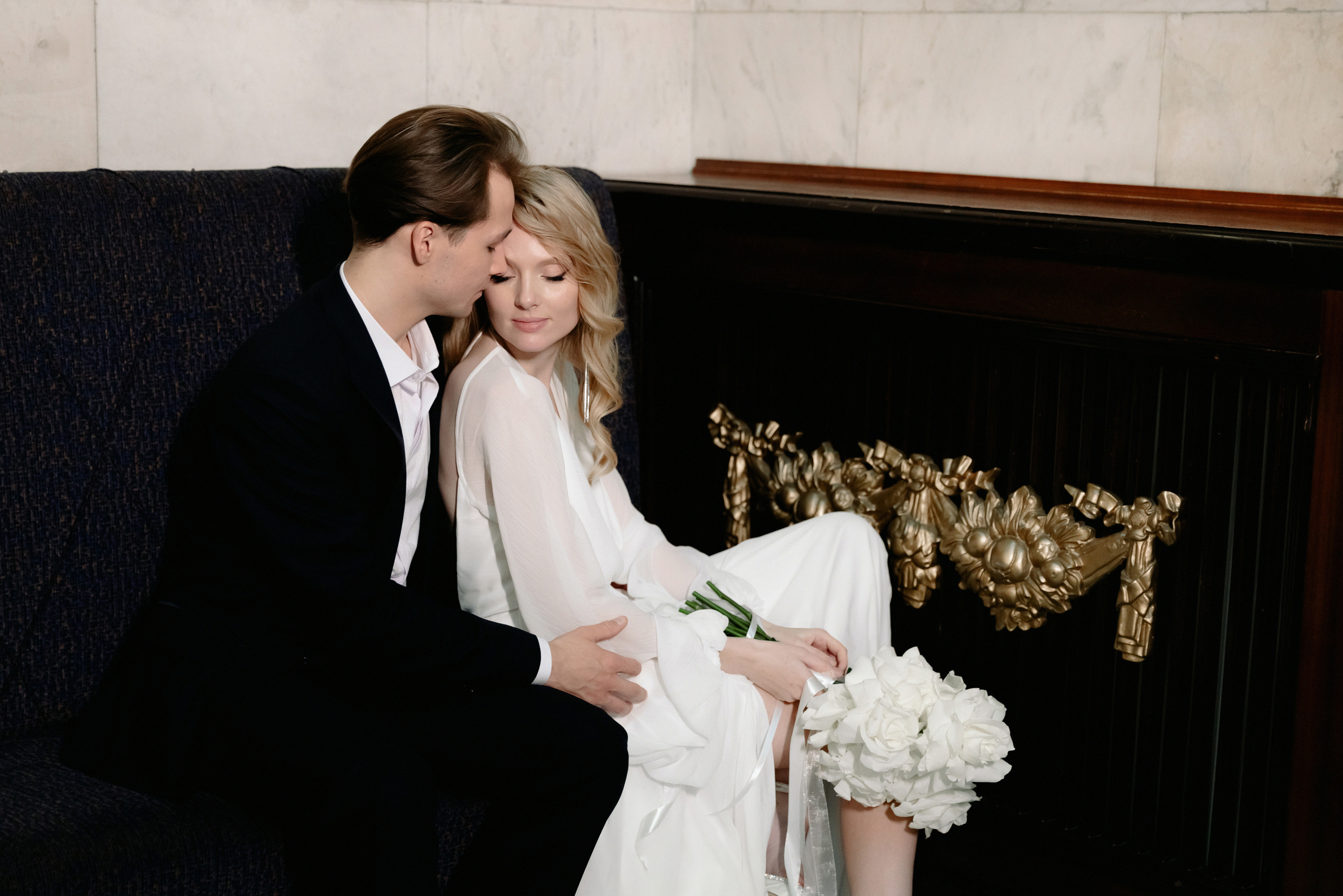 Никита и Мария: отель Хилтон Ленинградская. Свадебный фотограф Москва