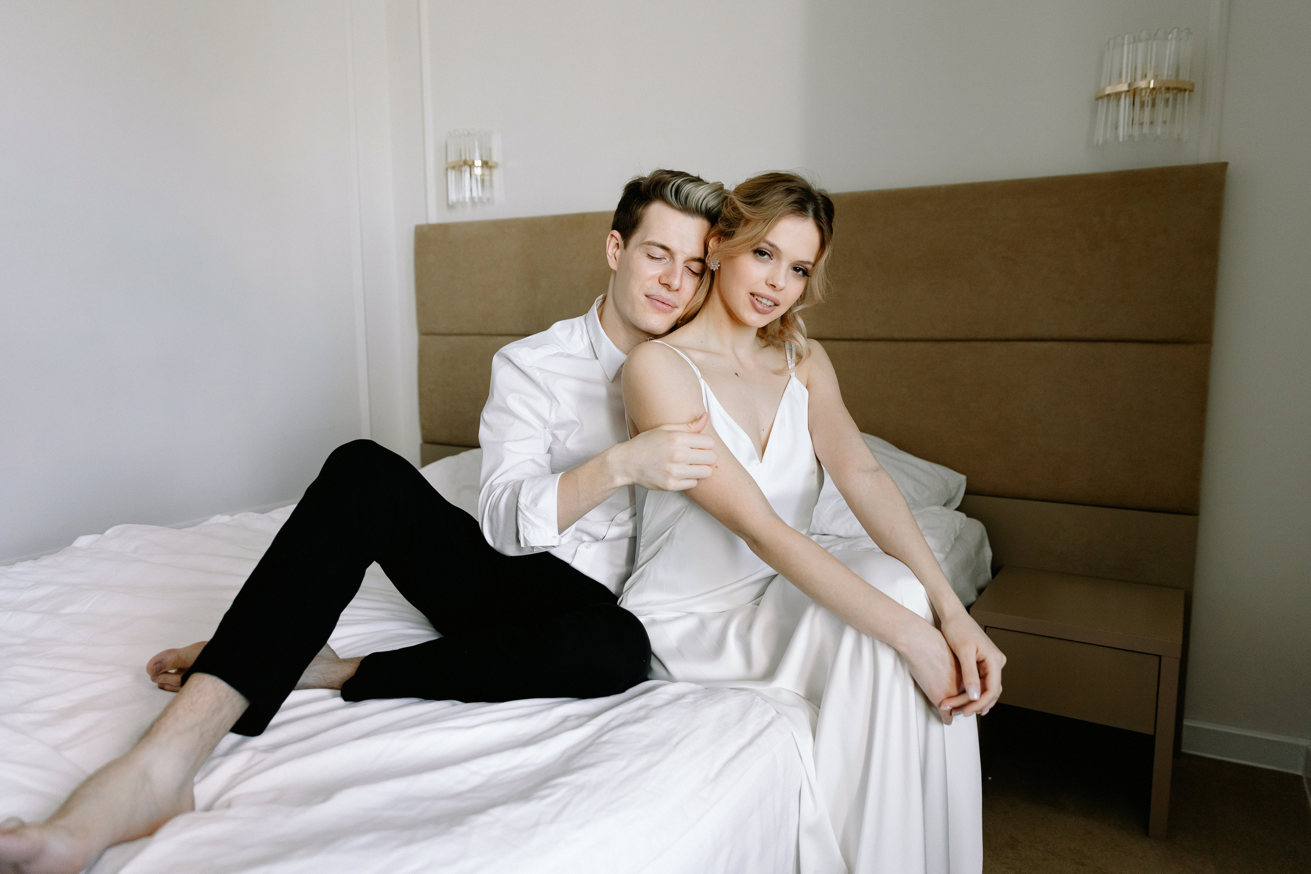 АРХИВ Лиза и Виталий: отель Люмьер. Свадебный фотограф Москва