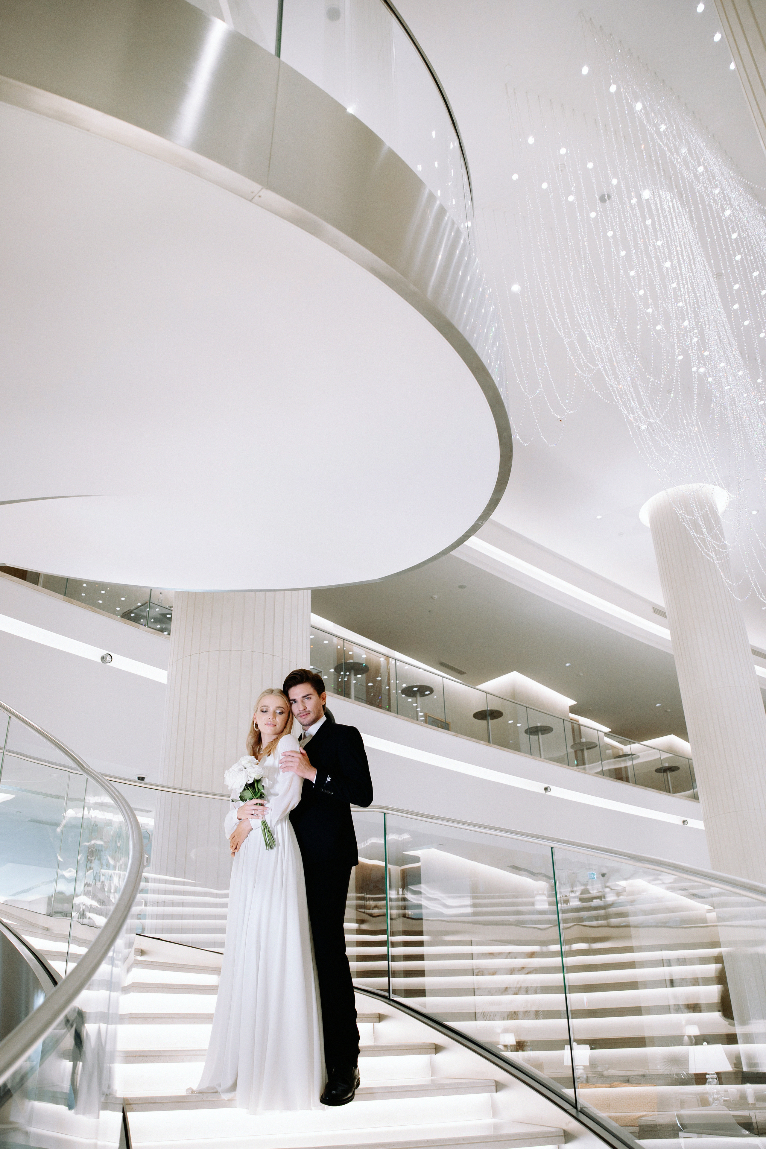Елена и Адам в самом свадебном отеле ХАЯТ. Свадебный фотограф Москва