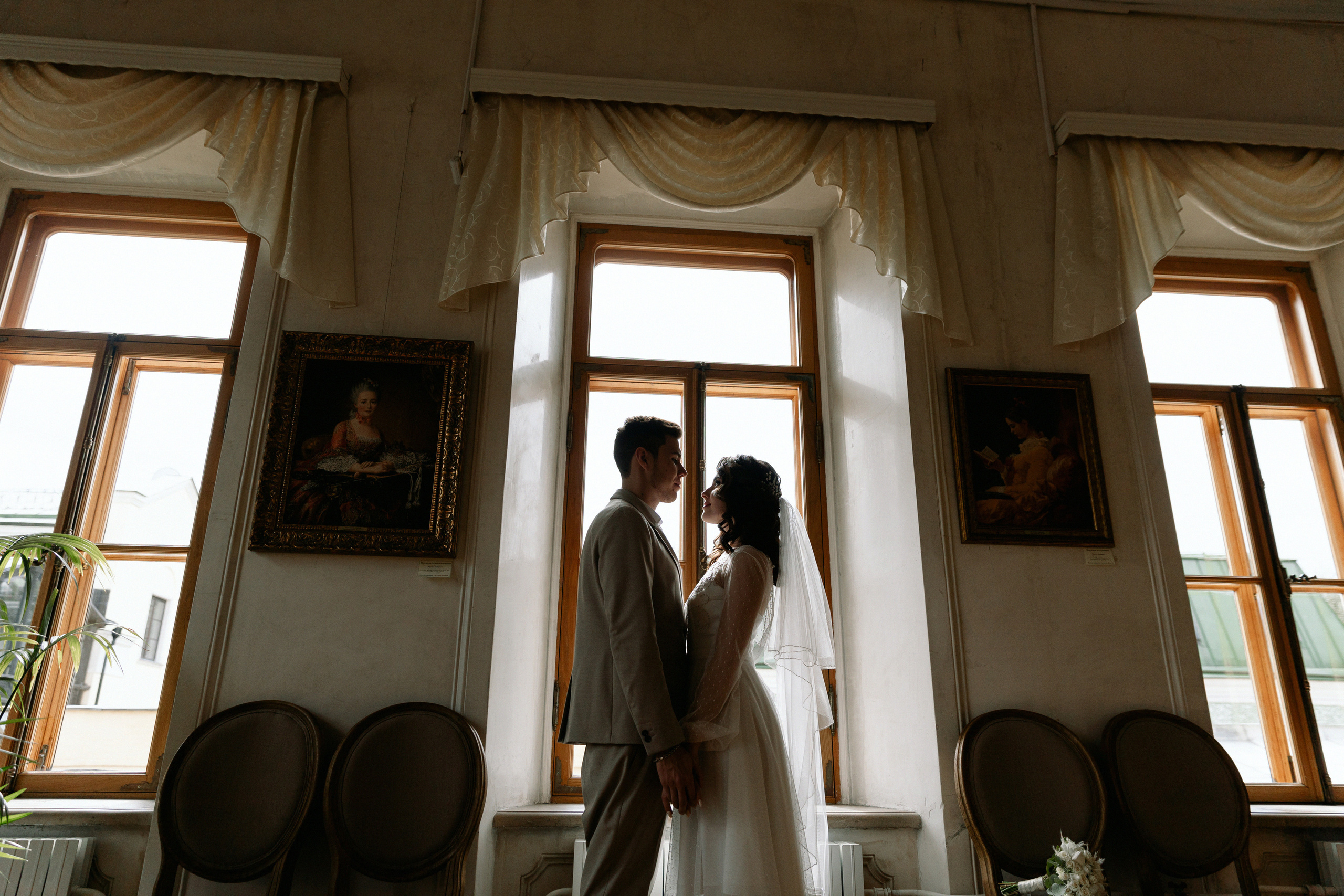 АРХИВ Наталья и Роман. Читальня им Пушкина. Грибоедовский ЗАГС. Свадебный фотограф Москва