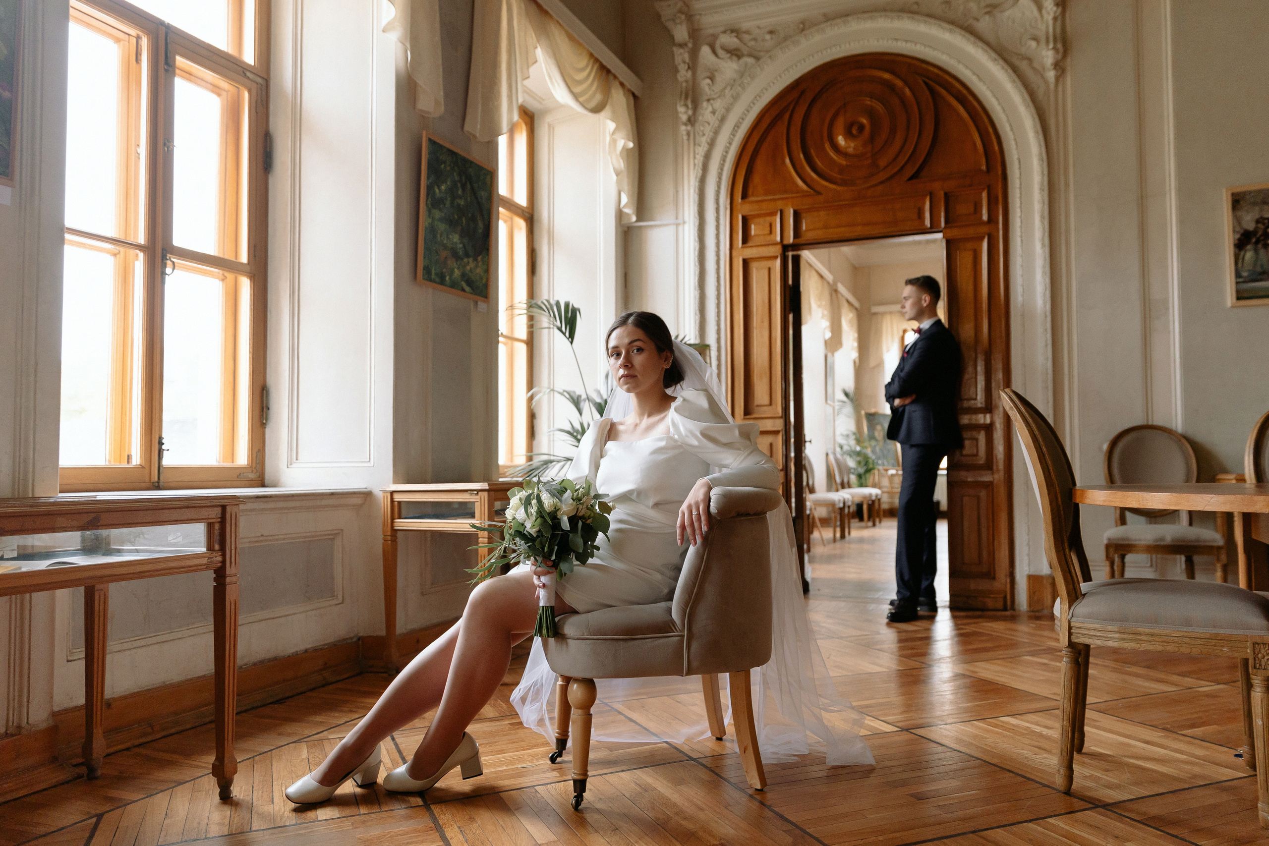 АРХИВ Катя и Андрей, Таганский ЗАГС. Библиотека-читальня имПушкина. Свадебный фотограф Москва