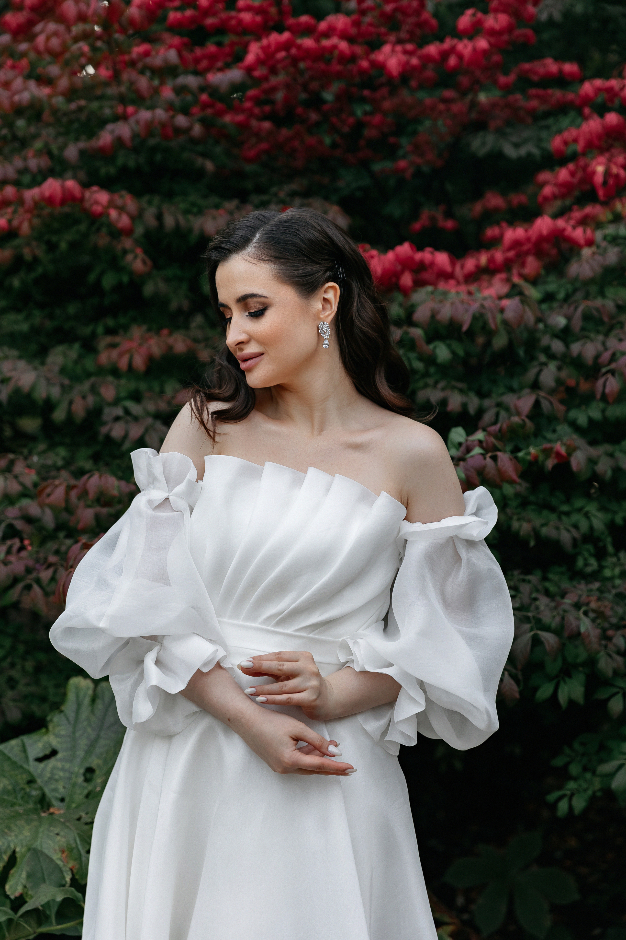 АРХИВ Ангелина и Денис: Отель Мовенпик, Аптекарский огород, ресторан Гусятникофф. Свадебный фотограф Москва