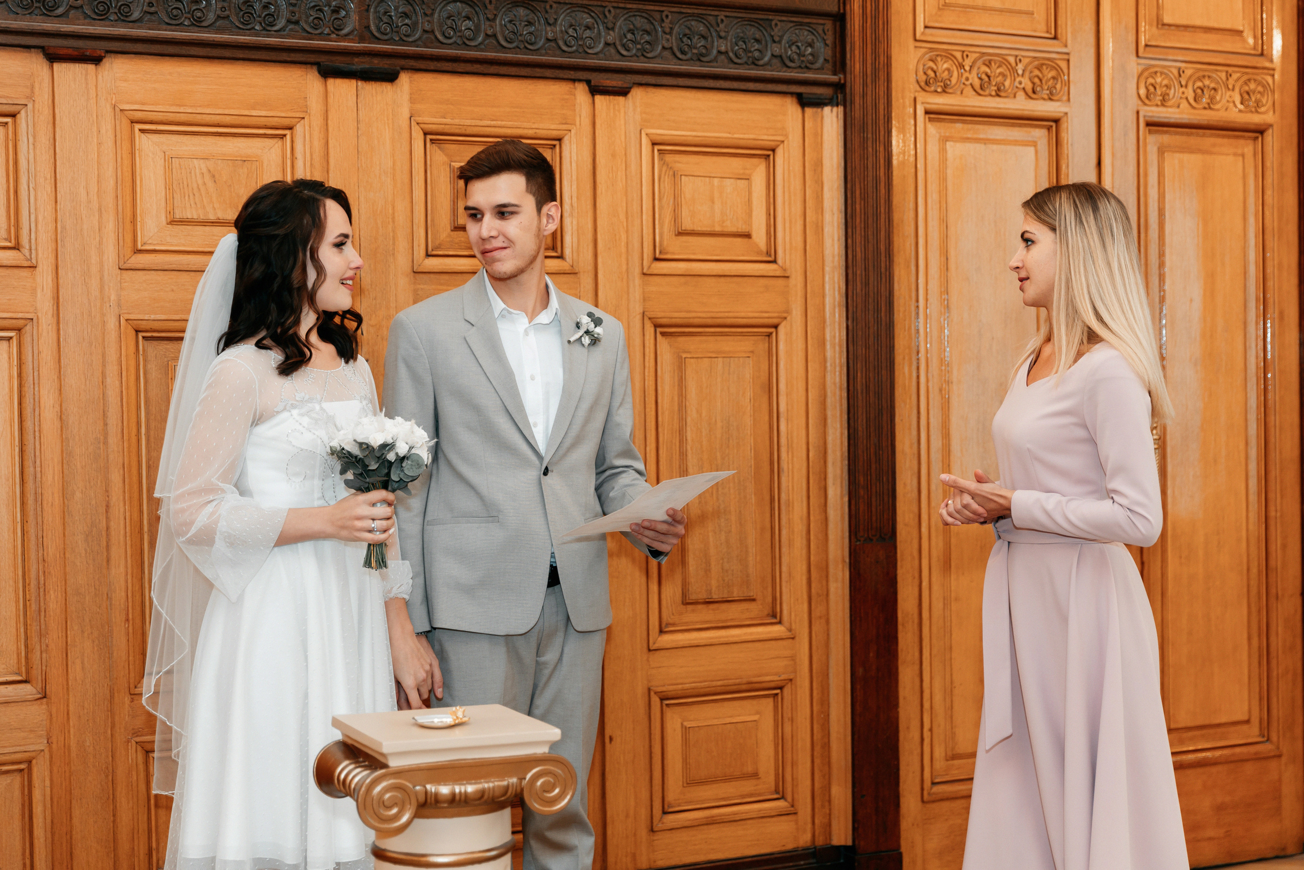 АРХИВ Наталья и Роман. Читальня им Пушкина. Грибоедовский ЗАГС. Свадебный фотограф Москва