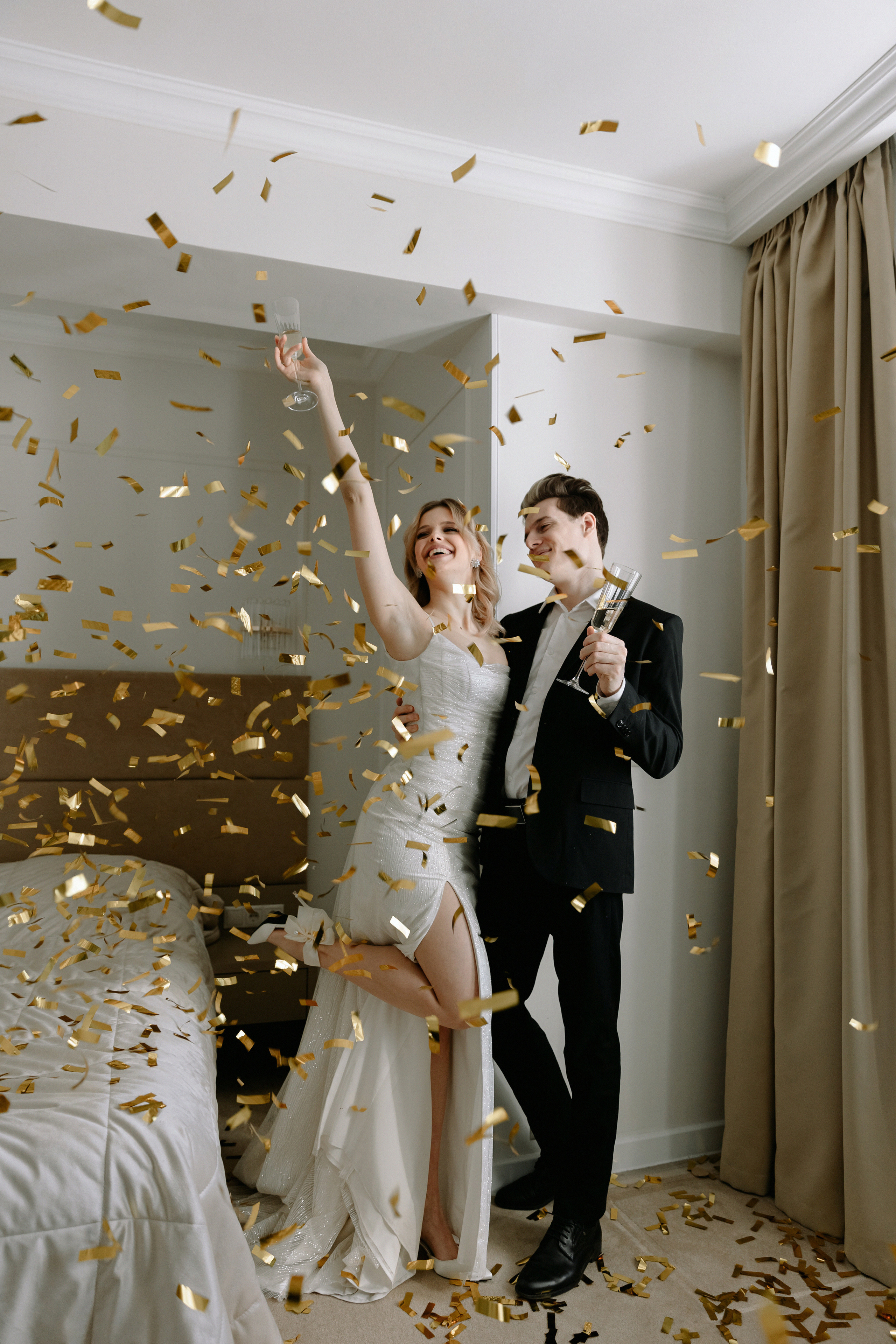 АРХИВ Лиза и Виталий: отель Люмьер. Свадебный фотограф Москва