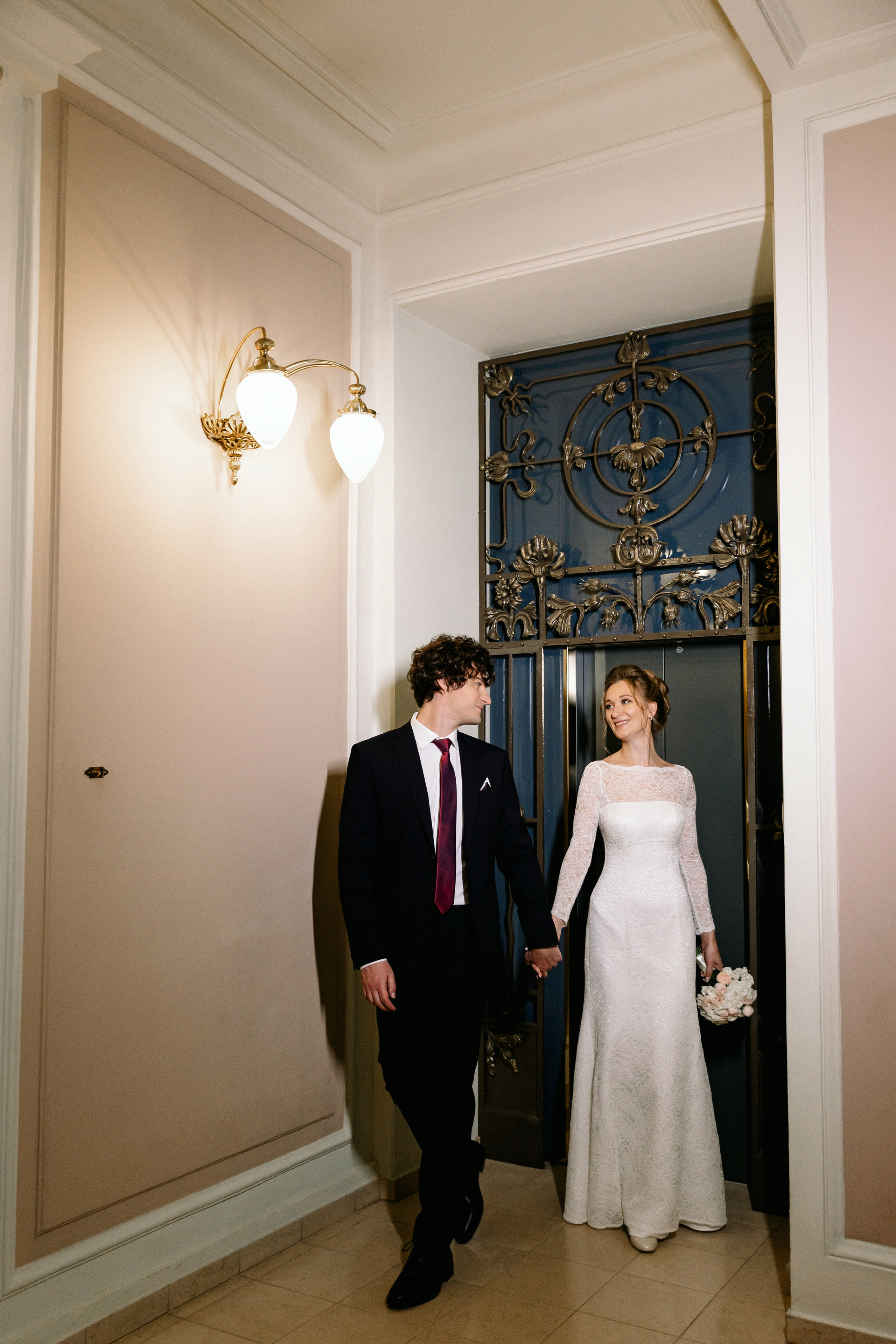 АРХИВ Полина и Егор. Отель Националь. Свадебный фотограф Москва