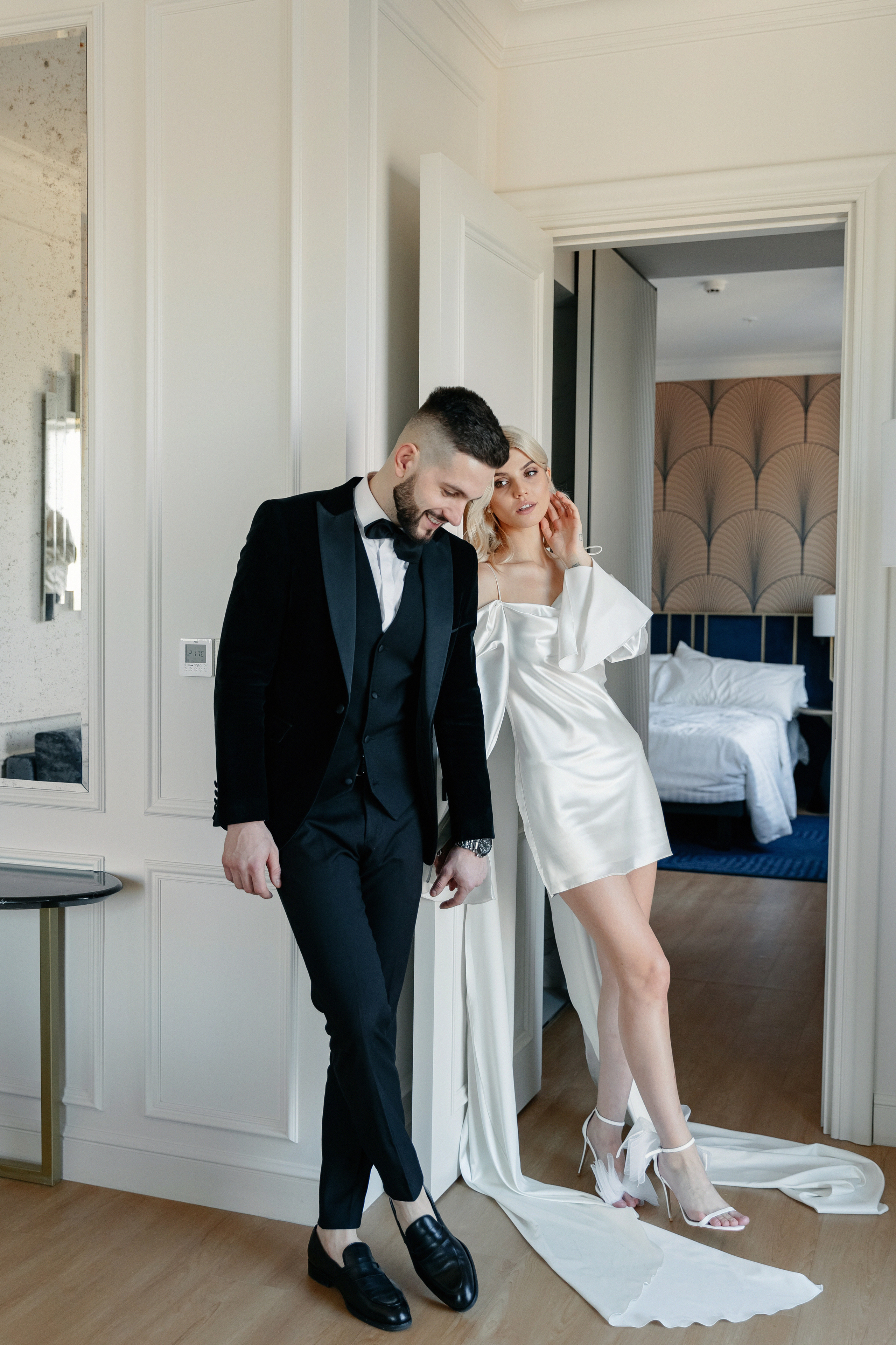 Татьяна и Алексей в отеле Мариотт АРХИВ. Свадебный фотограф Москва