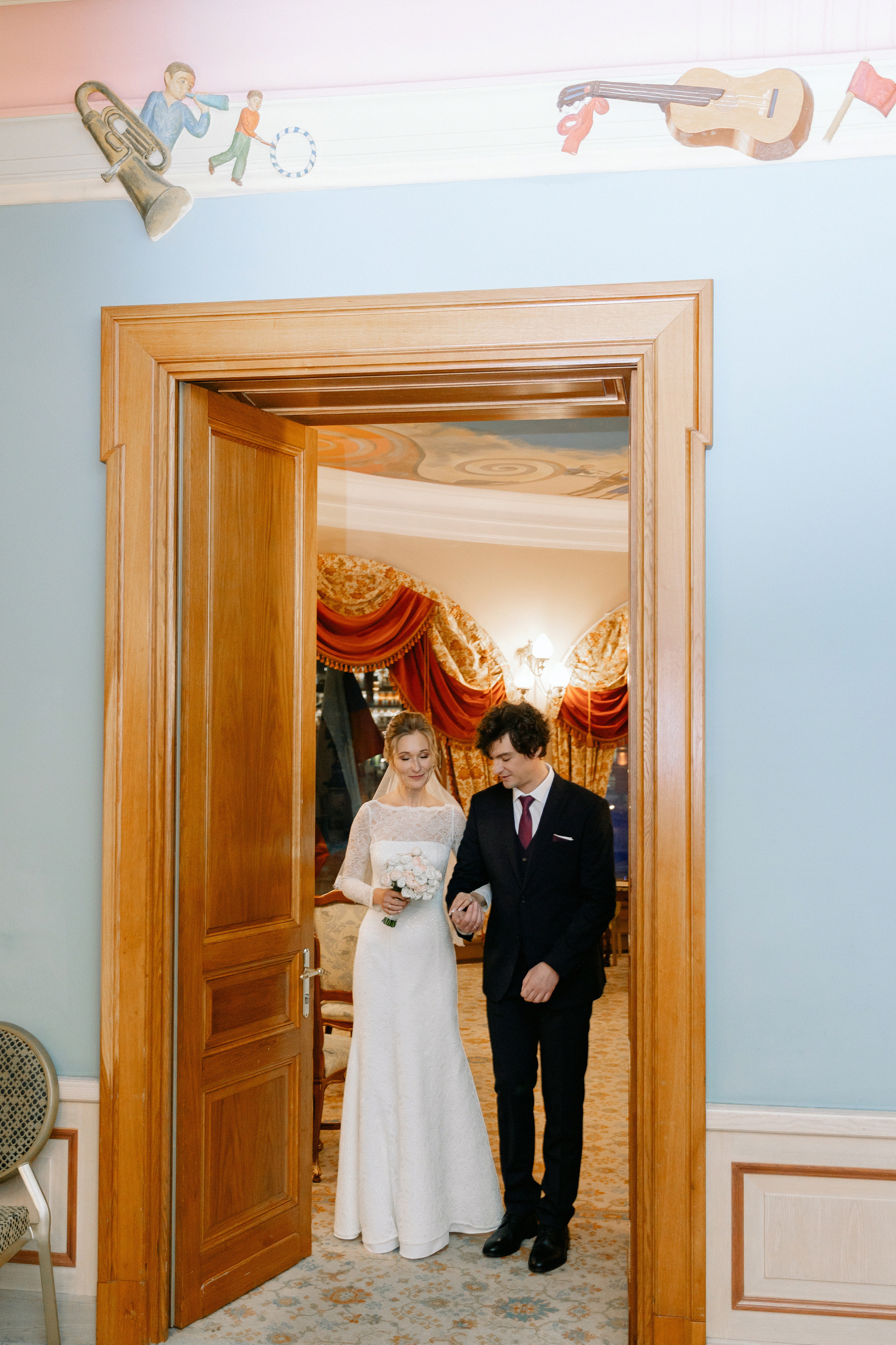 АРХИВ Полина и Егор. Отель Националь. Свадебный фотограф Москва