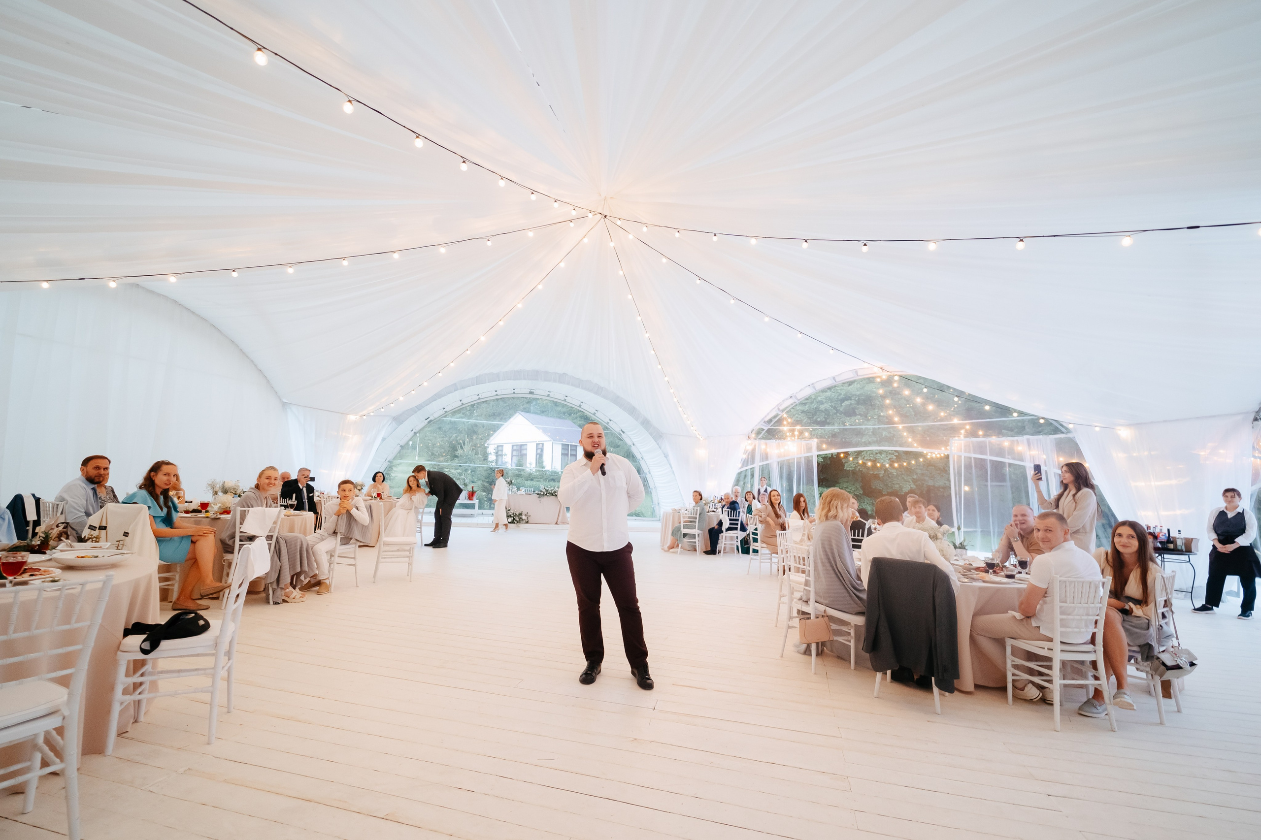 Свадьба загородом в Москве