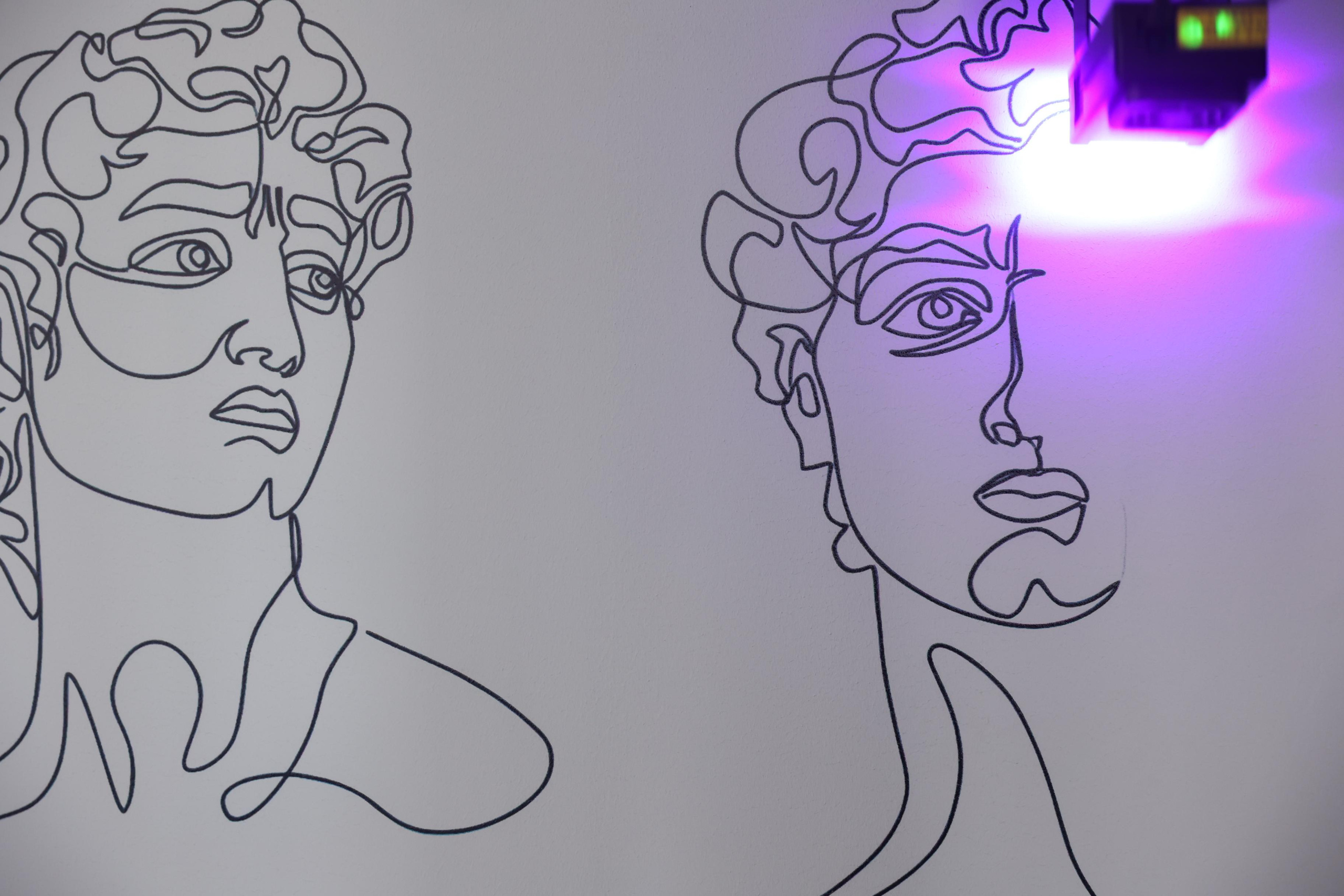 Интерьерная магия: Классный проект квартиры с скульптурами Давида | Wa. ПЕЧАТЬ НА СТЕНАХ ЕКАТЕРИНБУРГ