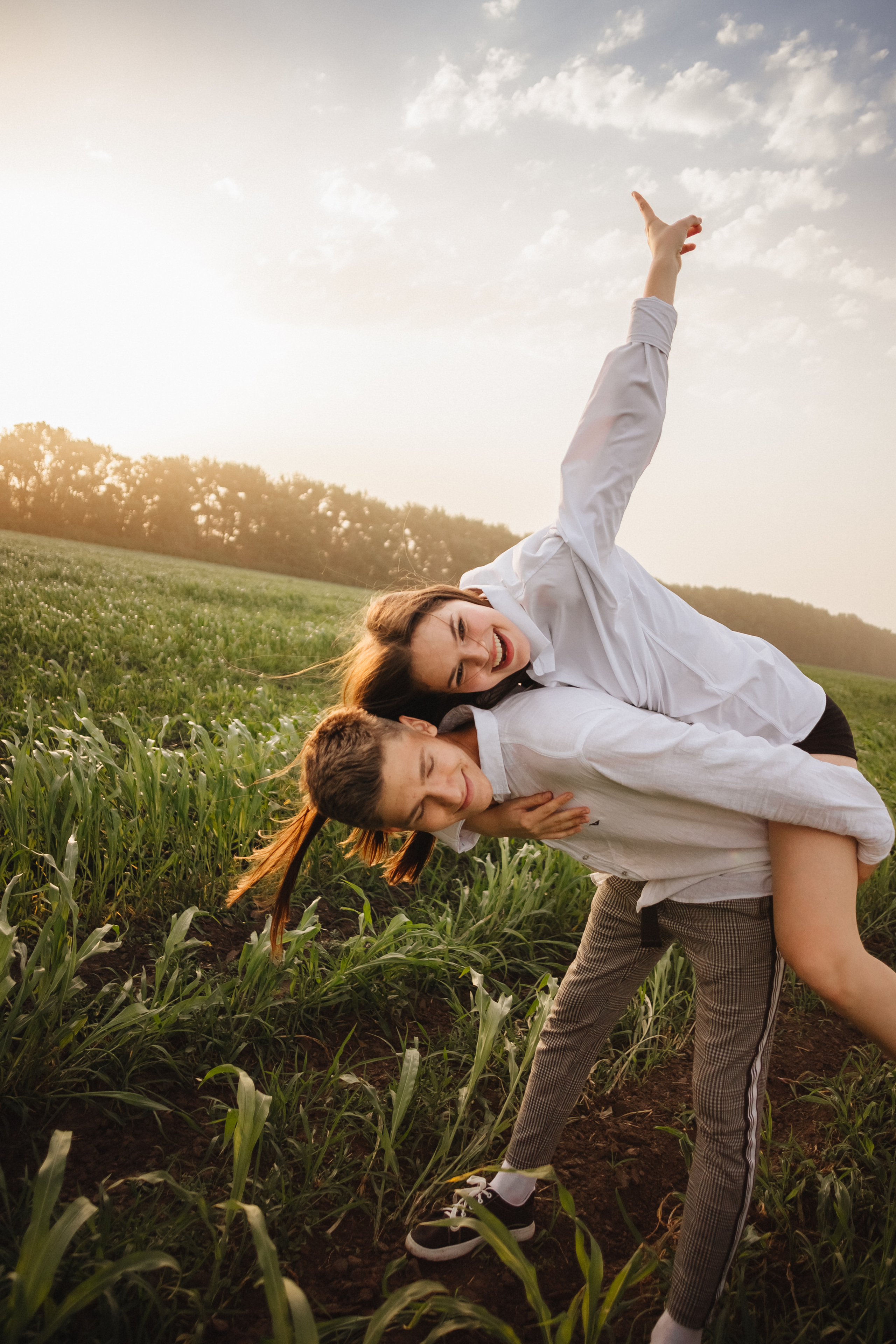 В полях. Фотограф Катя Весна
