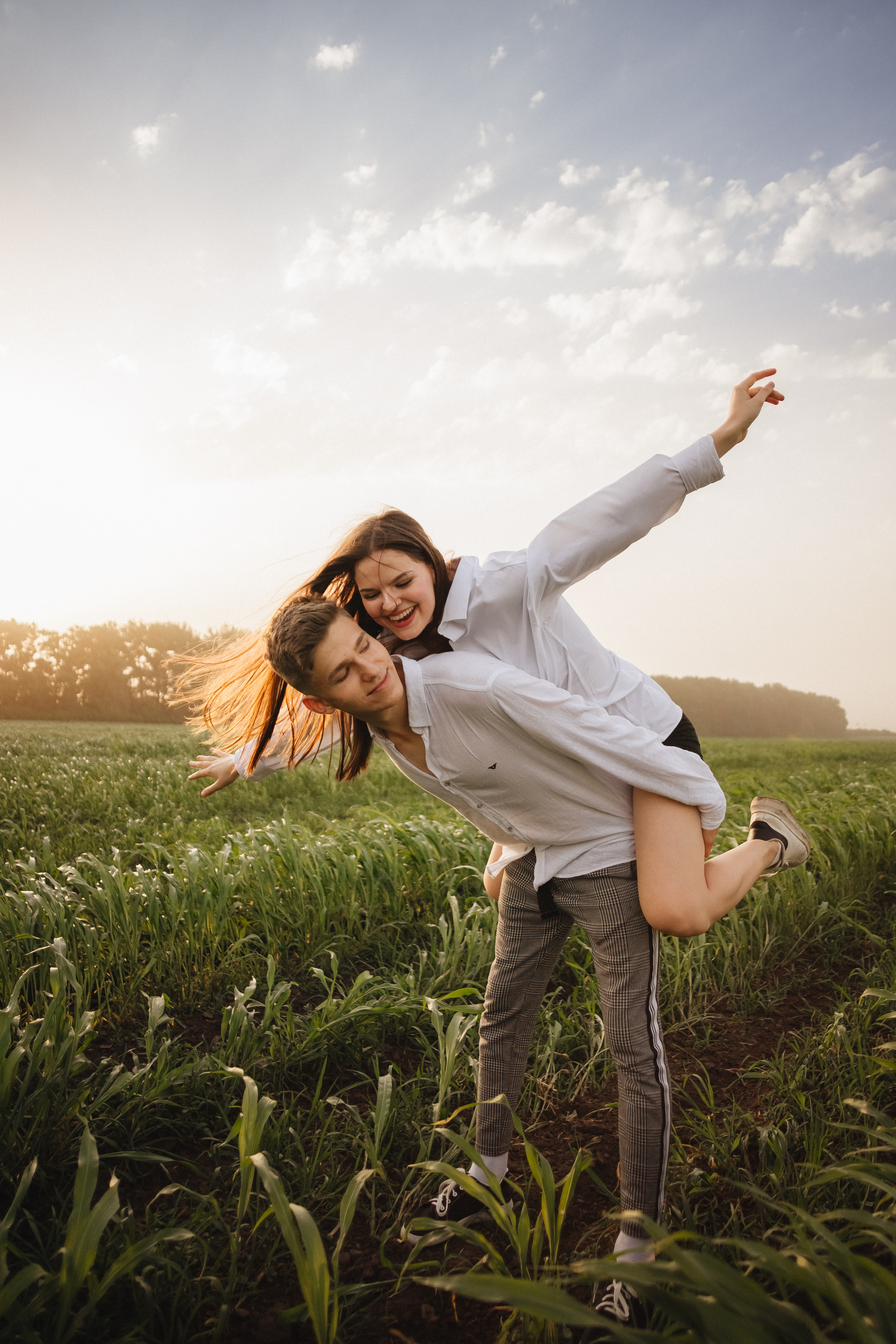 В полях. Фотограф Катя Весна