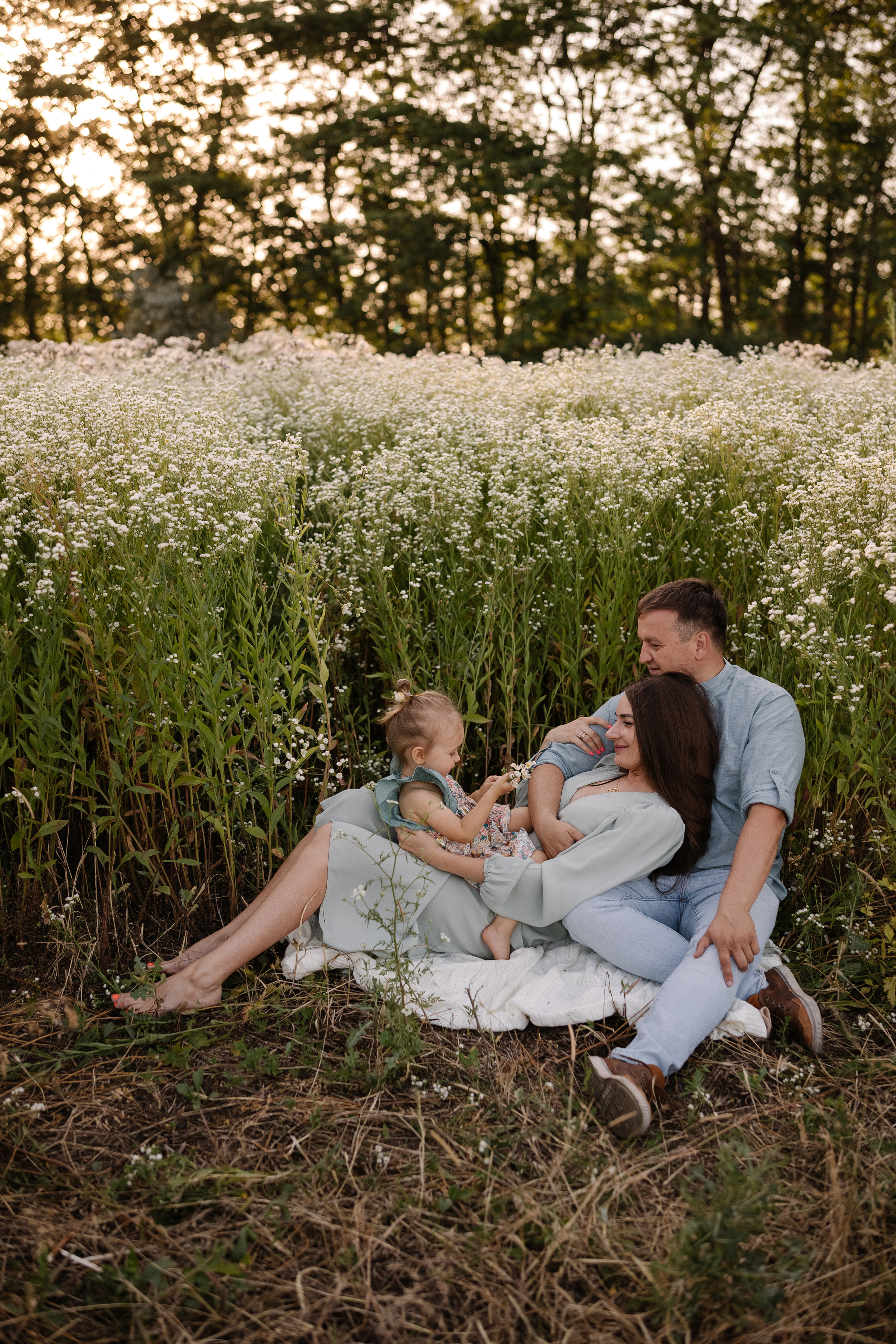 Анастасия, Александр и Ева. Фотограф Катя Весна