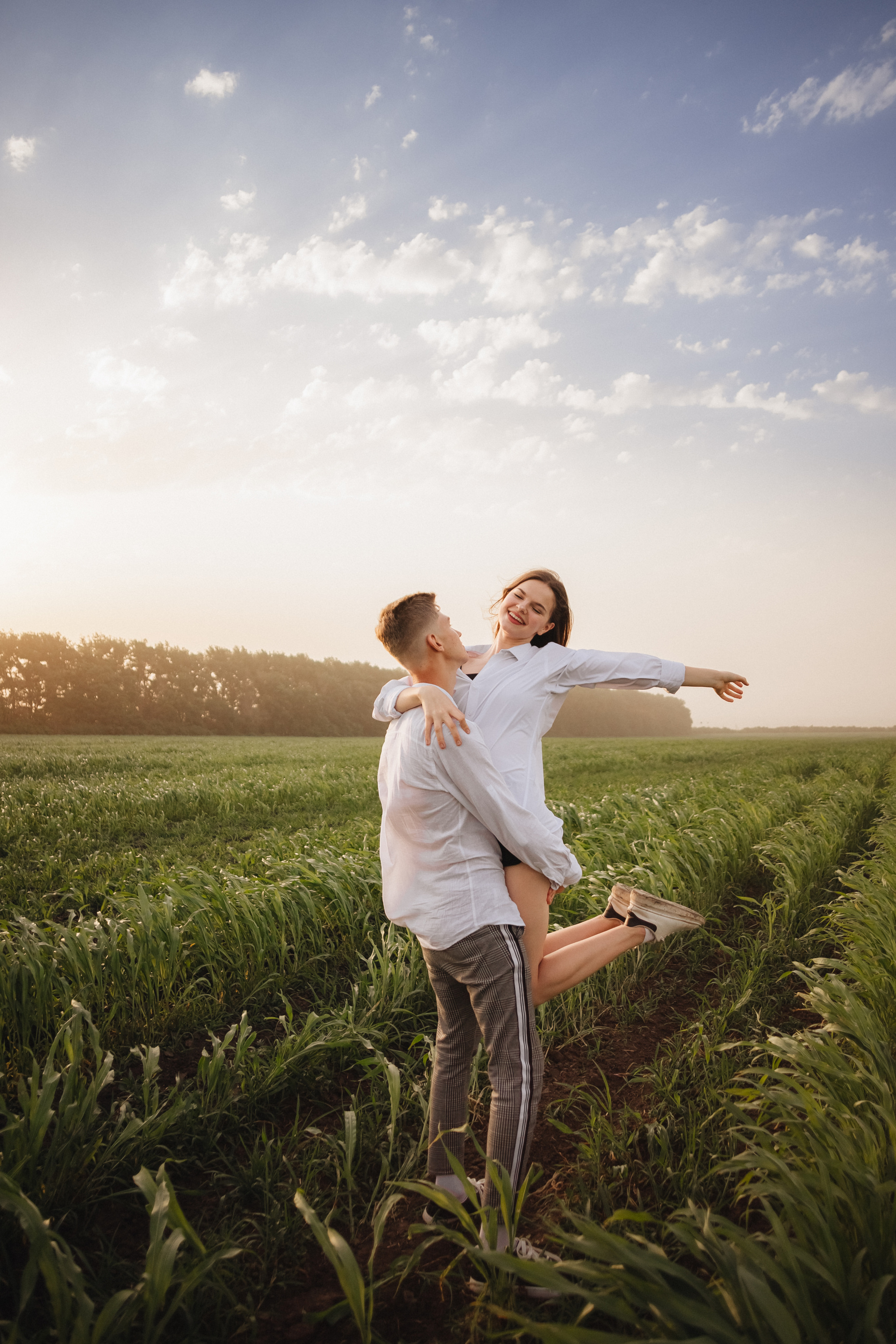 В полях. Фотограф Катя Весна