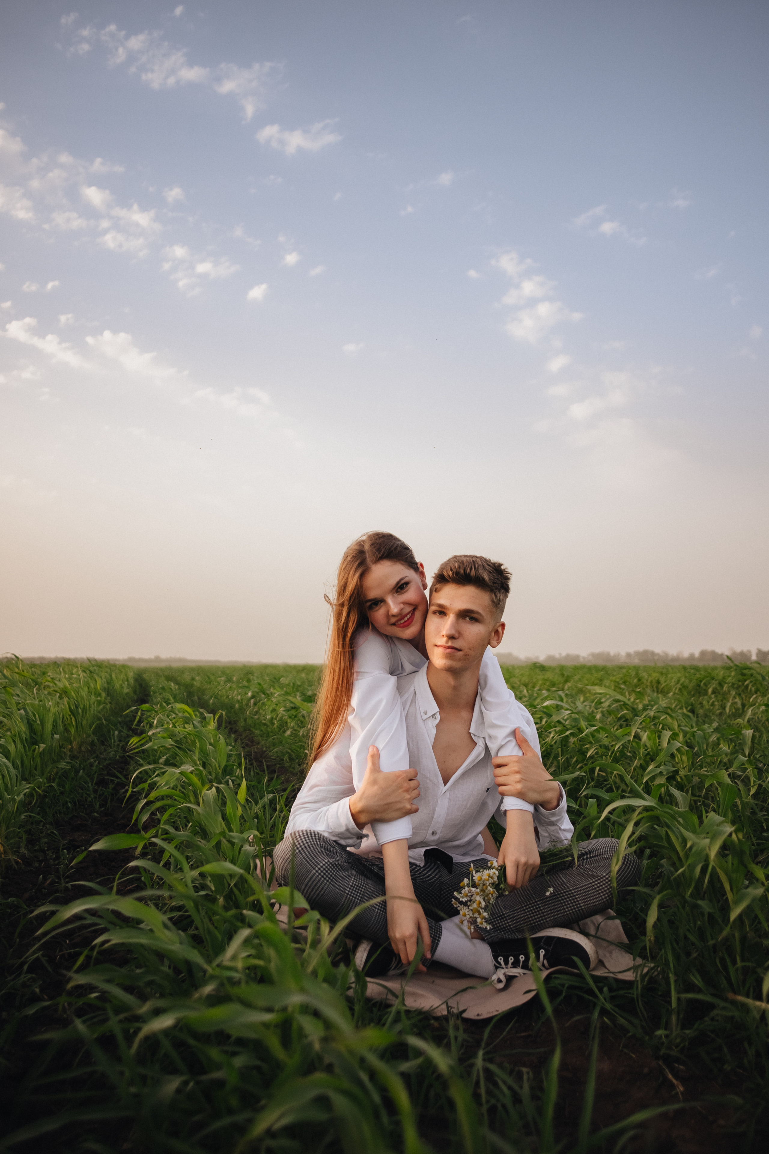 В полях. Фотограф Катя Весна