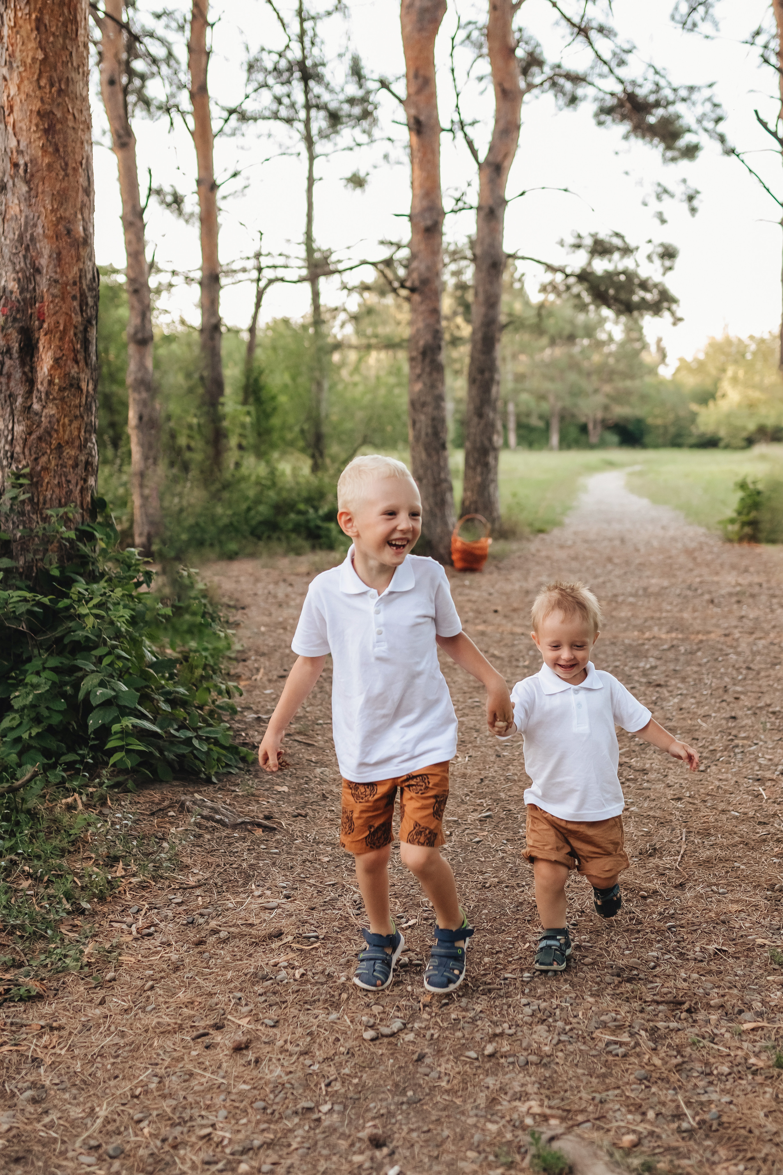 Пикник в лесу. Фотограф Катя Весна