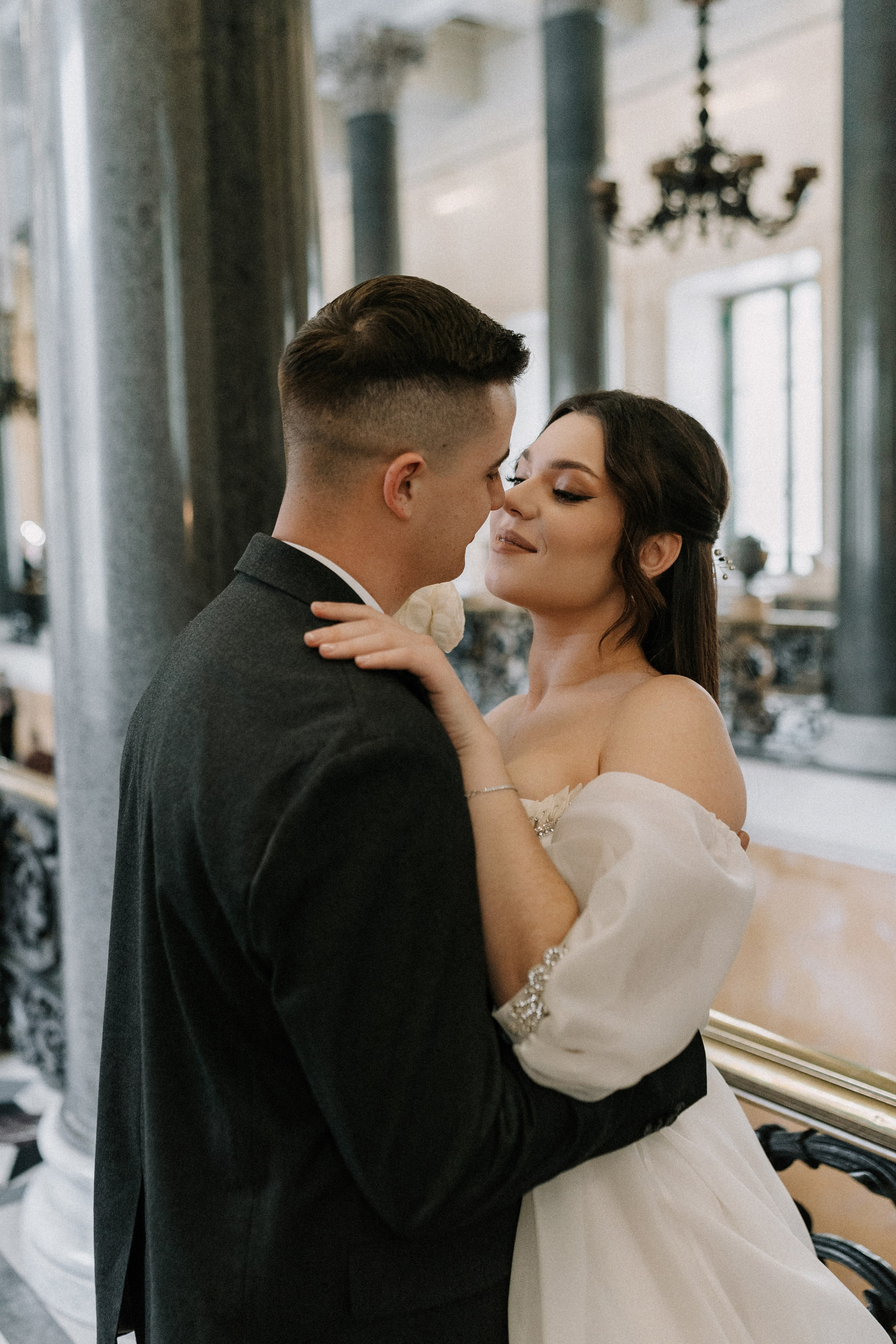 Ксения и Эдуард с пленкой 35 mm. Фотограф в Санкт-Петербурге Юлия Гербель