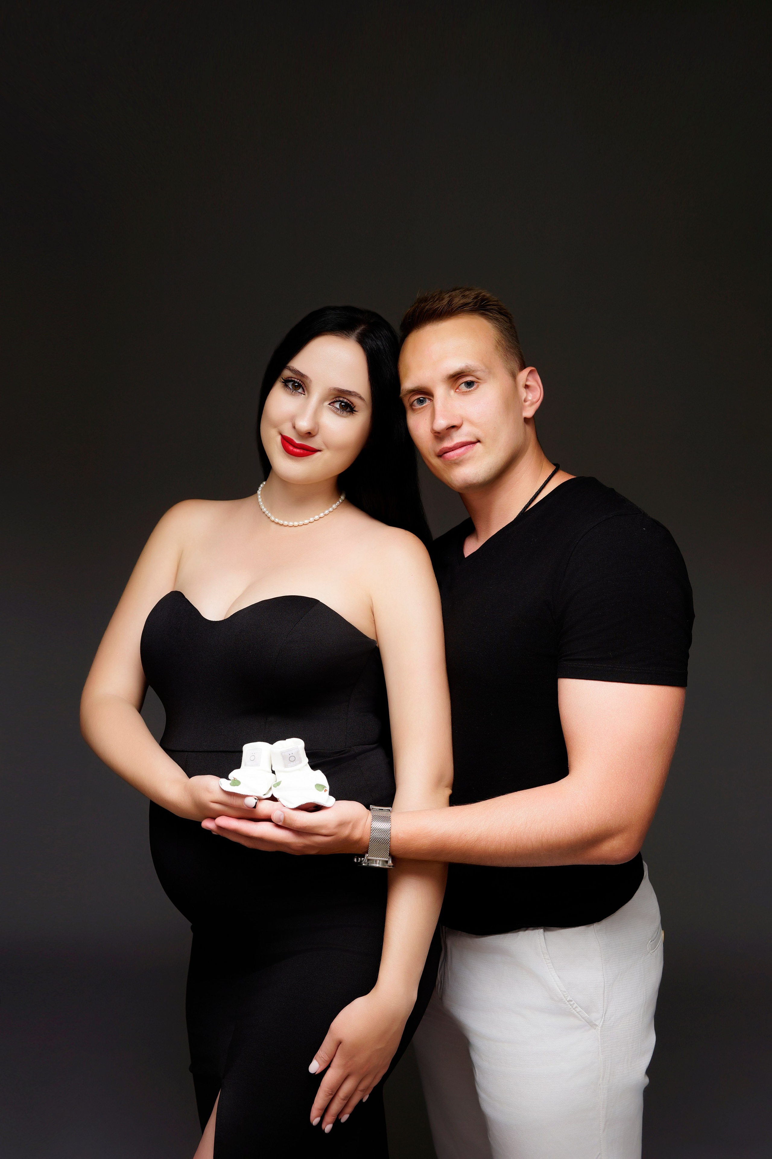 Съёмка беременности в моей фотостудии «НЕБО». Женский фотограф в Химках Алёна Ленёва