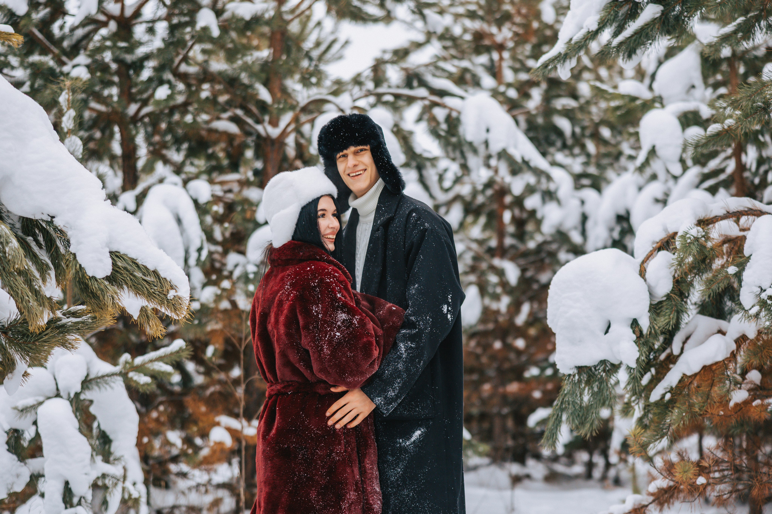 Зимняя прогулка. Свадебный и семейный фотограф в Екатеринбурге Бондаренко Евгений