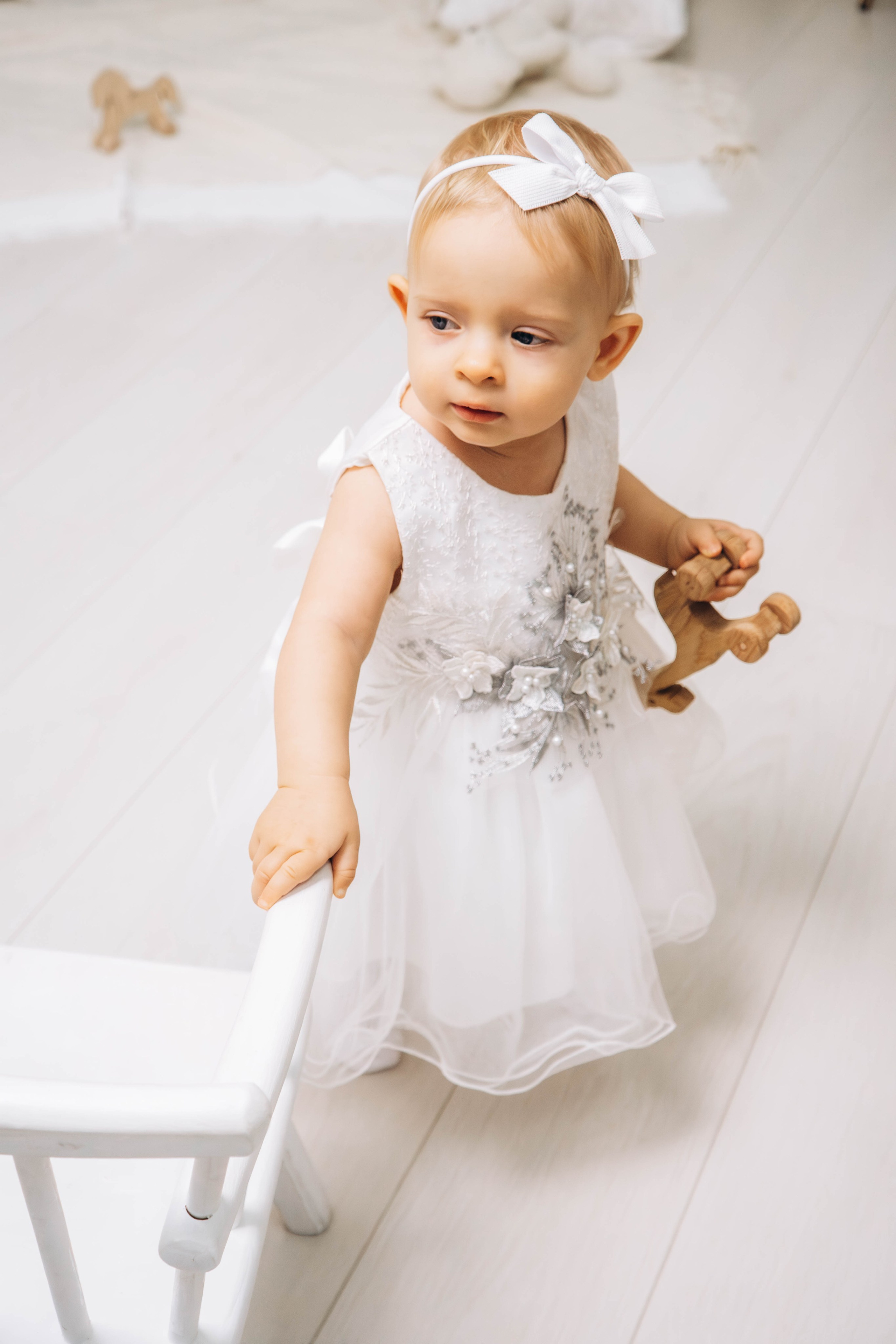 Съемка на годик малышки. Студия «LuLu». Фотограф Москва Валерия Веденина