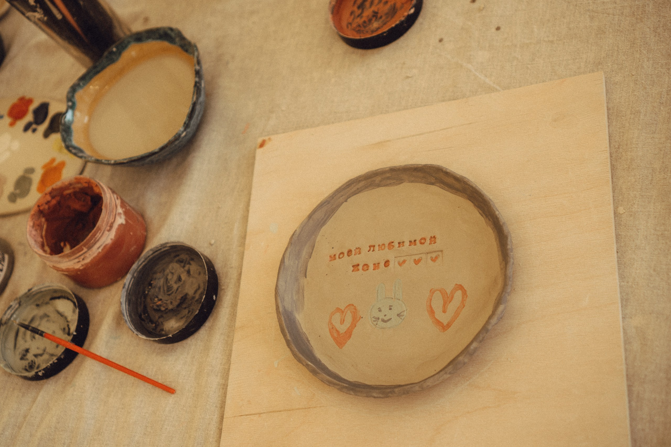 Любовь в студии лепки. Профессиональный фотограф, Санкт-Петербург — Виктория Богомолова