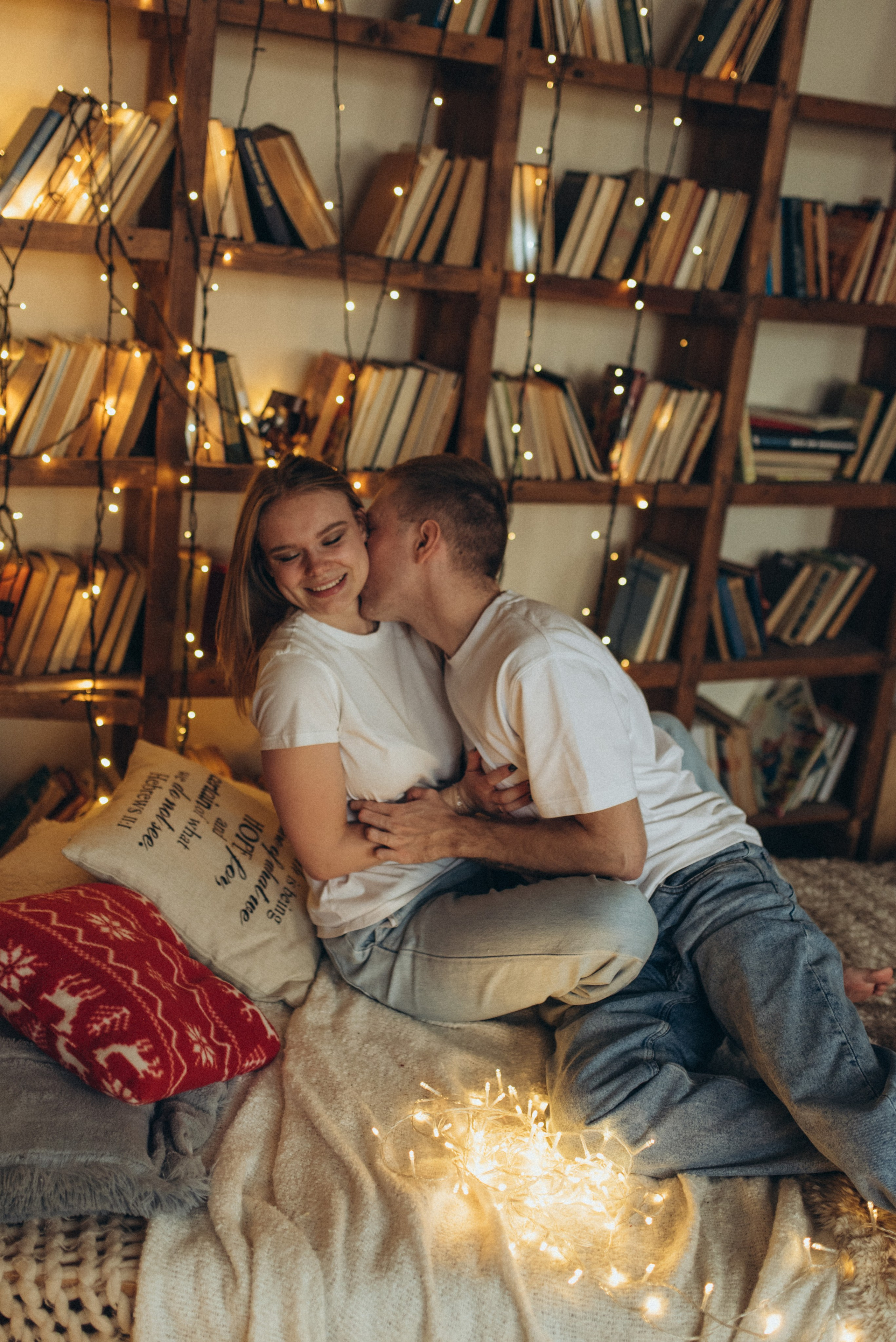 Новогодняя lovestory. Семейный фотограф в Москве Екатерина Север