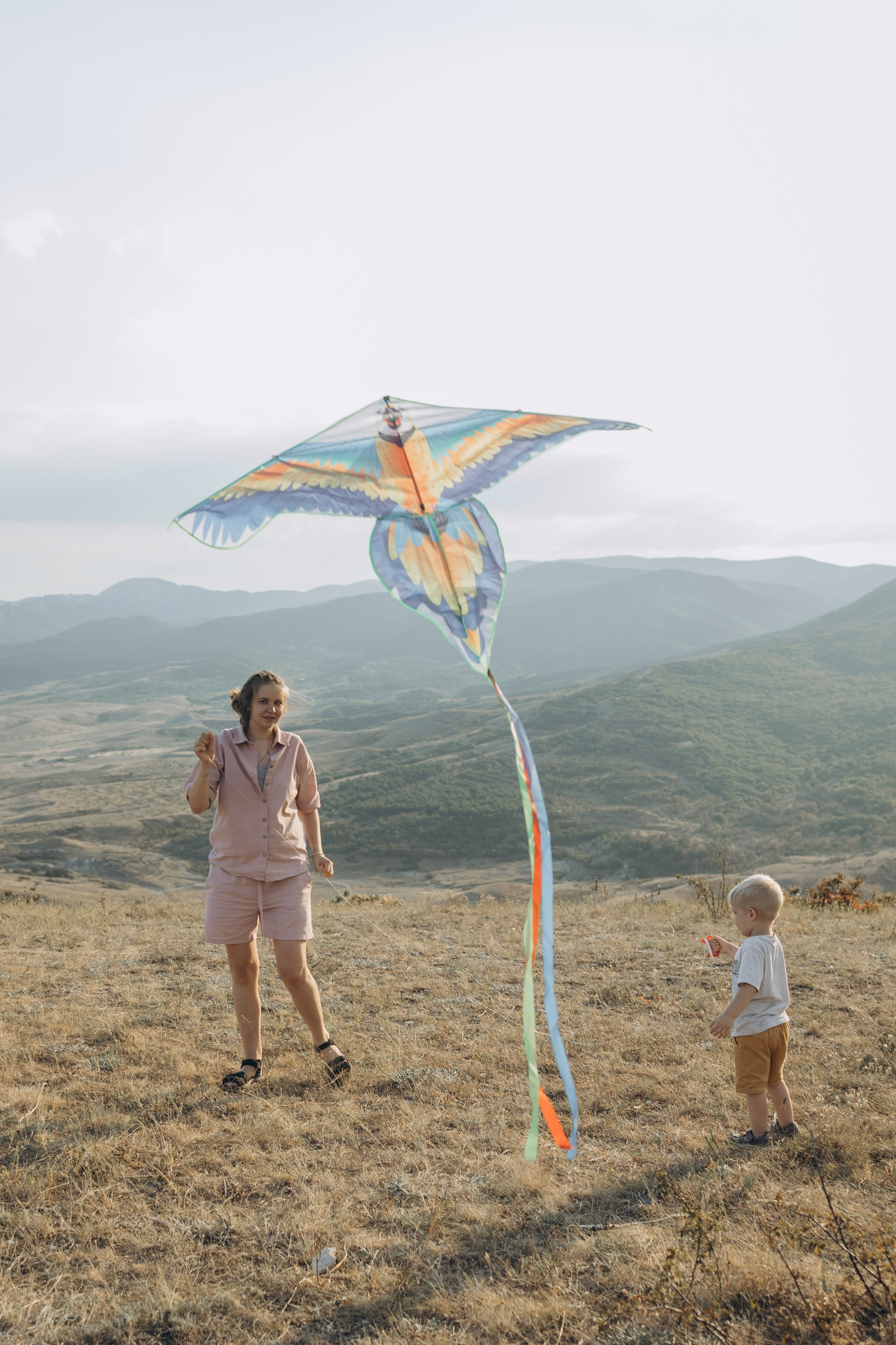 Воздушный змей. Семейный фотограф в Москве Виктория Ястребинская