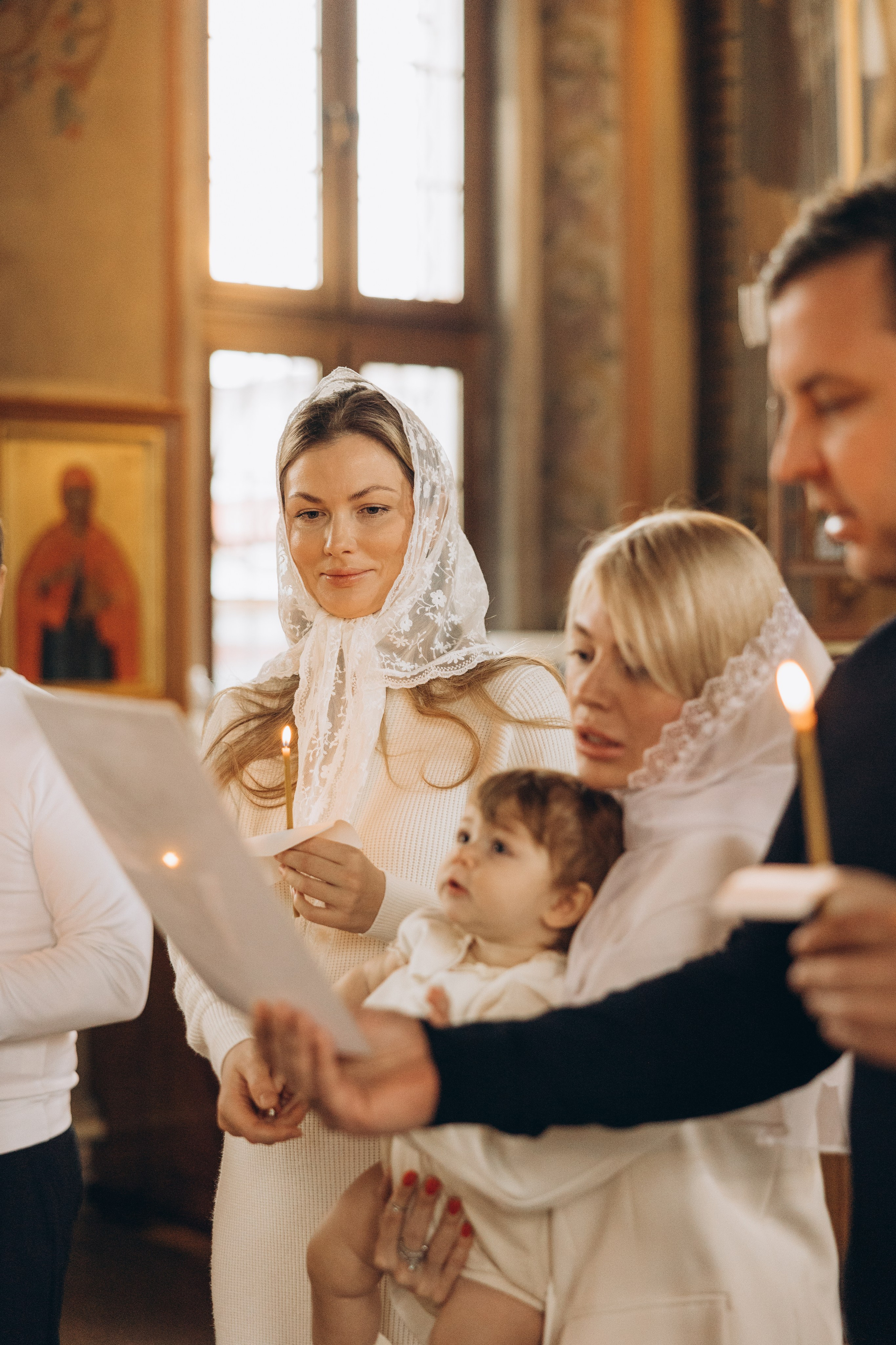 Крещение Дианы. Семейный фотограф в Москве Виктория Ястребинская