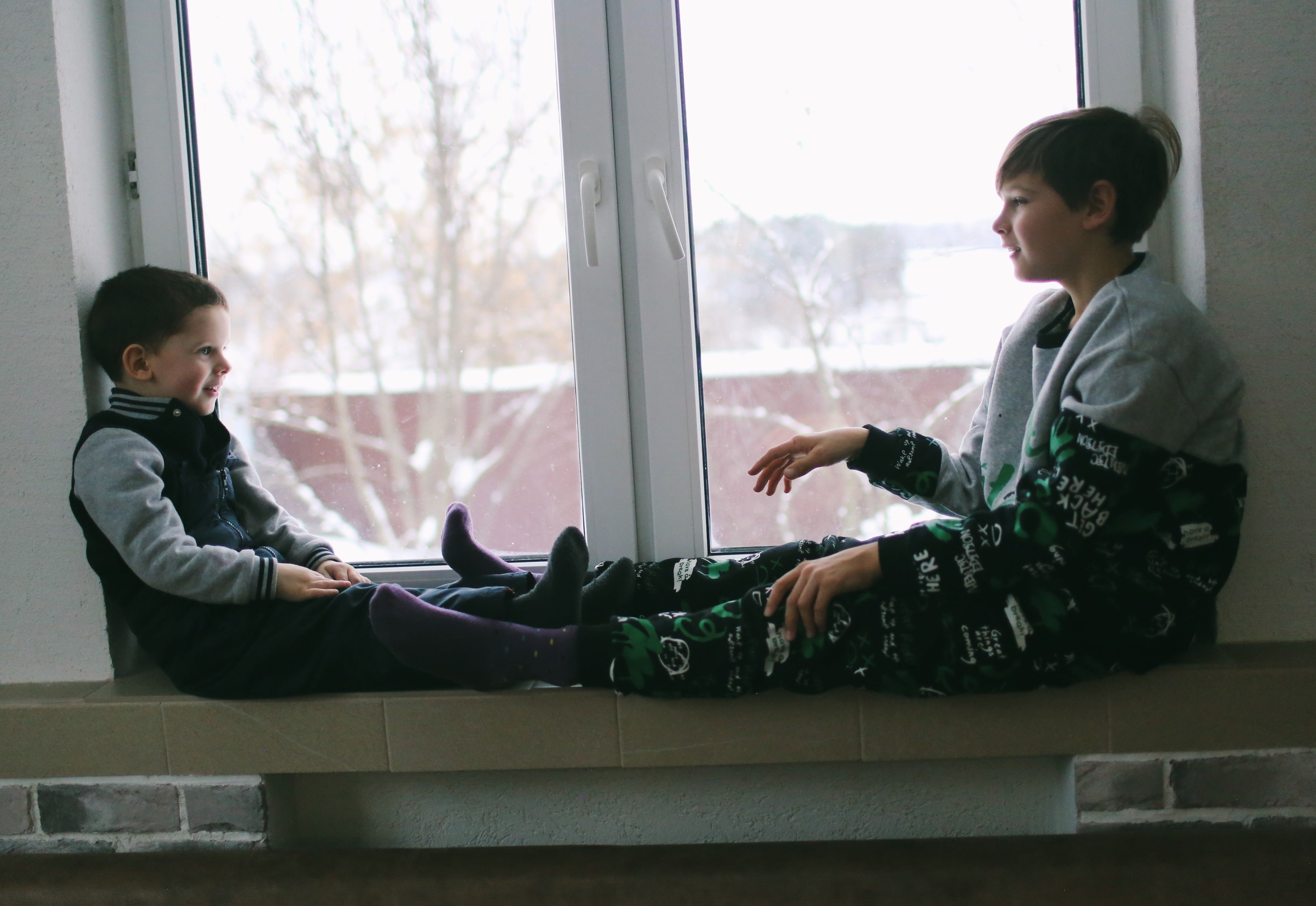 Конструирование кормушек в Воскресной школе. Фотограф Антонина Гудкова