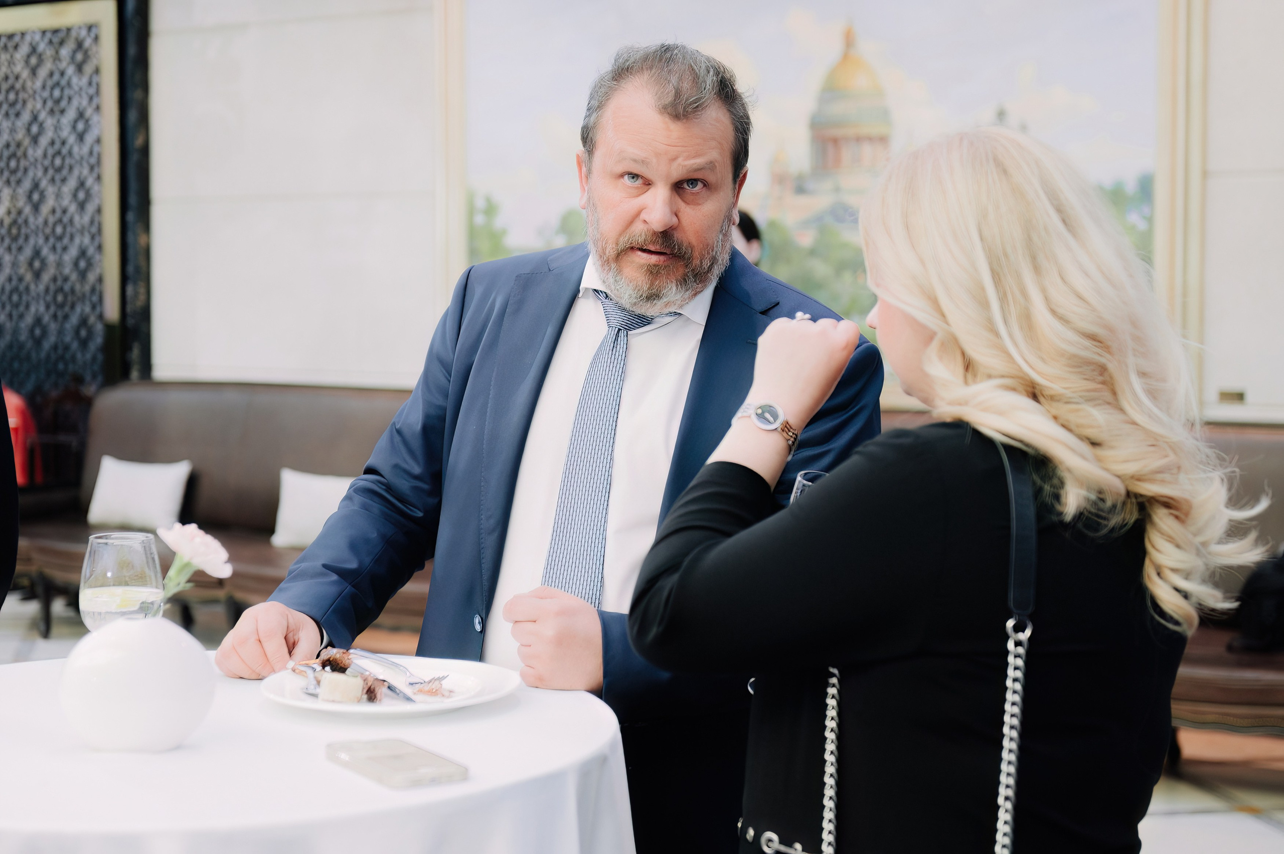 Ужин от правительства Москвы в Lotte отель. Коммерческий фотограф в Санкт-Петербурге Анна Кобзарь