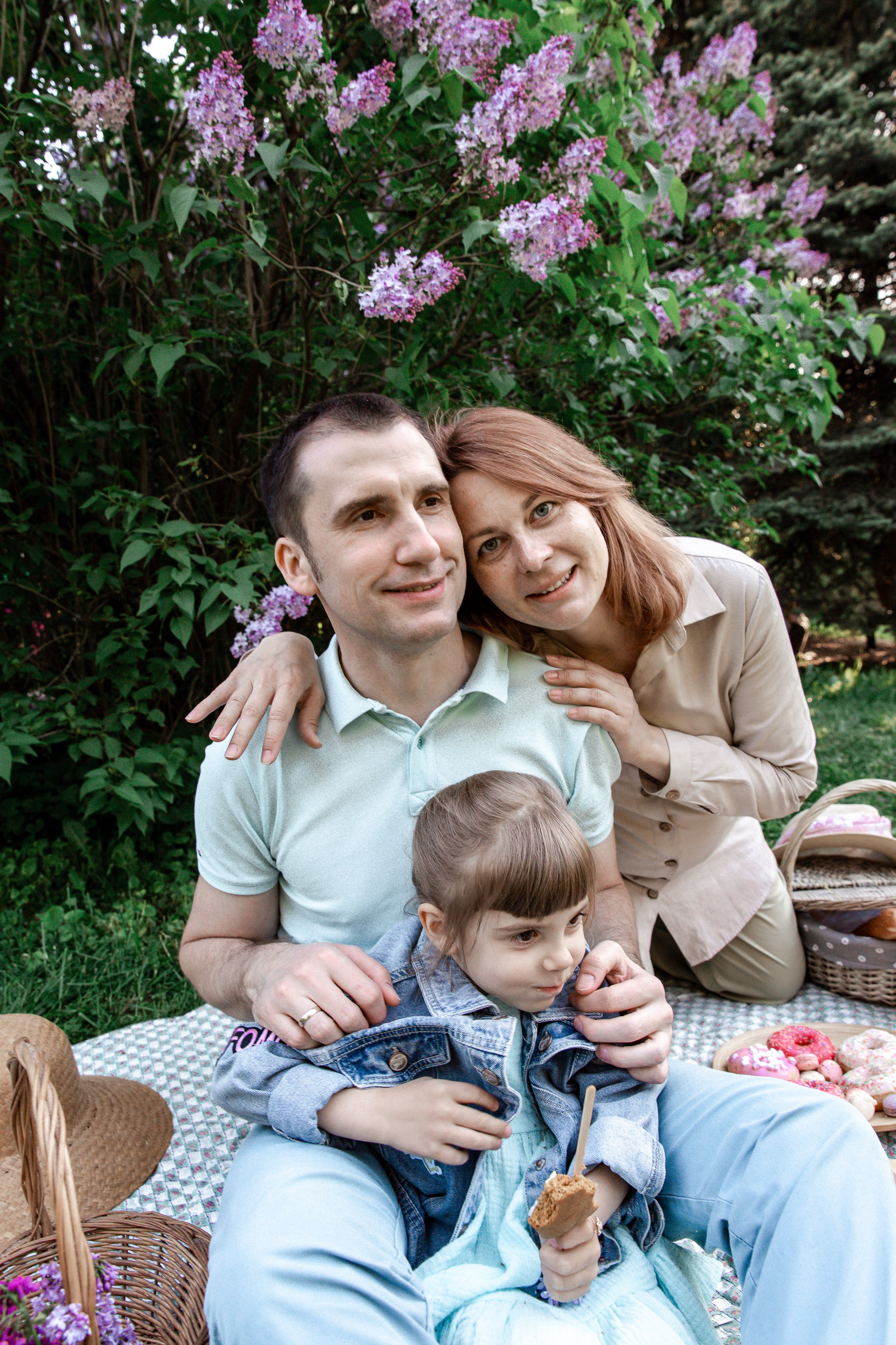 Лена, Саша и Полина. Фотограф Анна Анисимова. Свадьбы, портреты, творческий репортаж