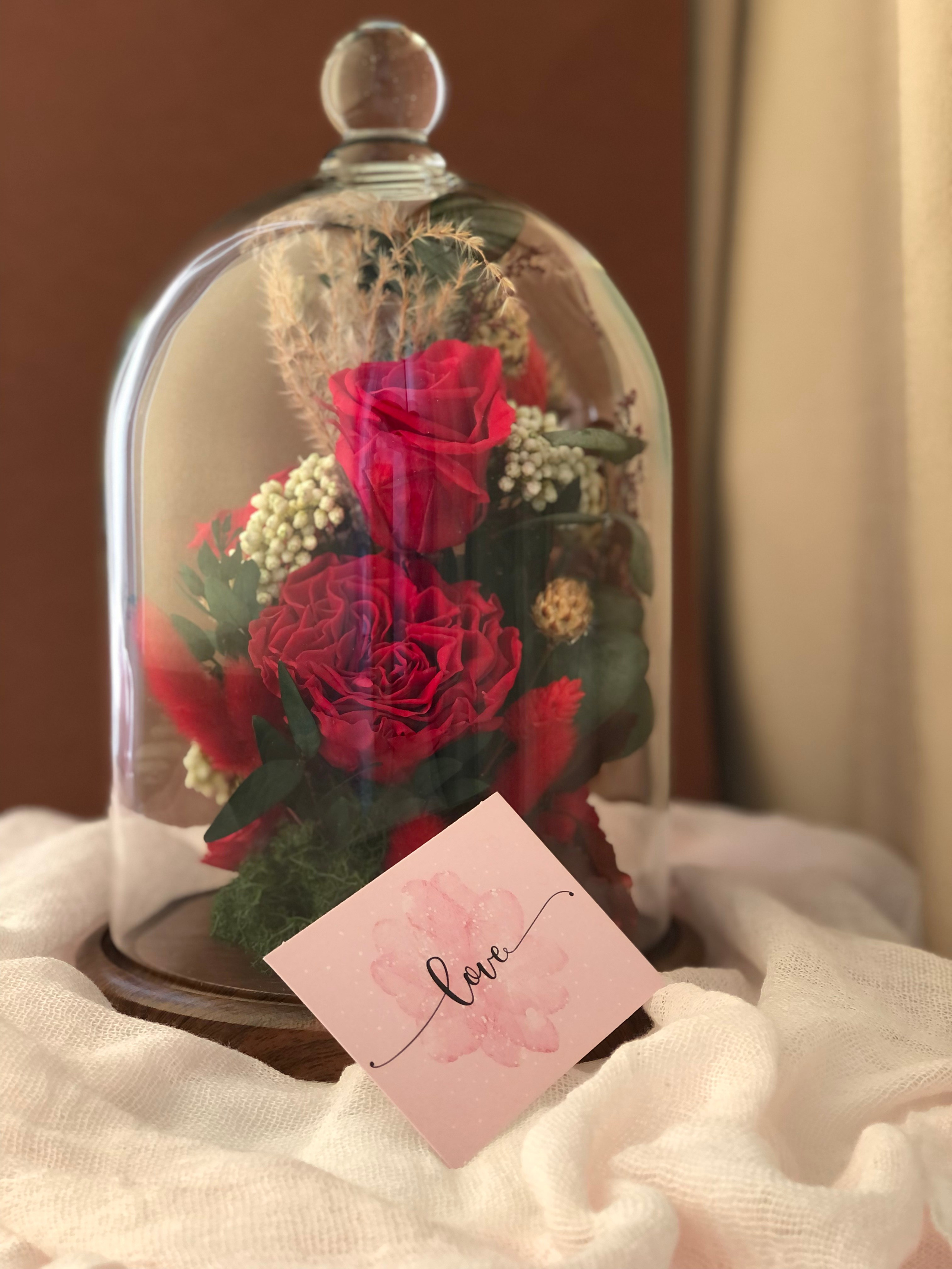 Примеры работ. Стабилизированные цветы Букеты Москва