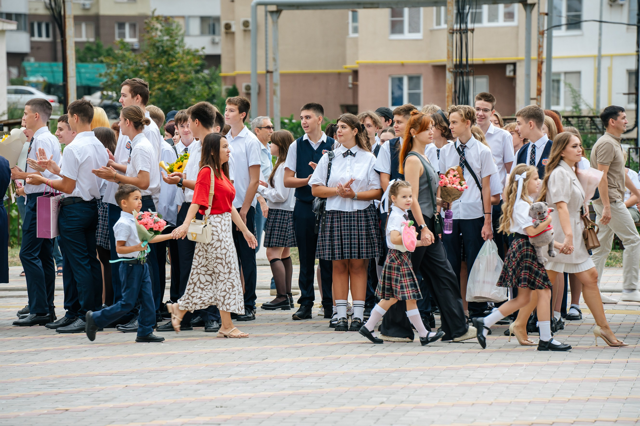 1 сентября. Выпускные альбомы, школьные фотосессии в городе Новороссийске