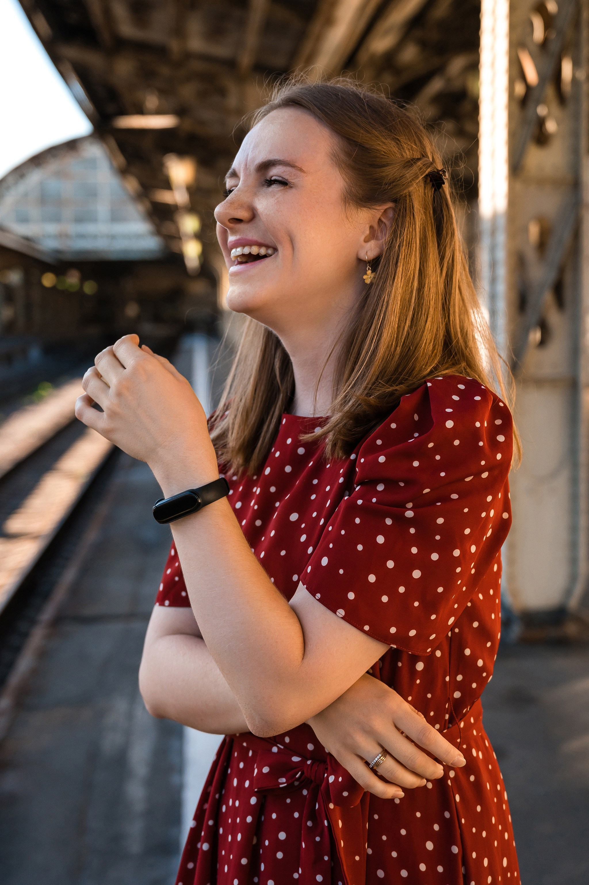 Пара на Витебском вокзале. Свадебный и семейный фотограф из Санкт-Петербурга Климов Анатолий