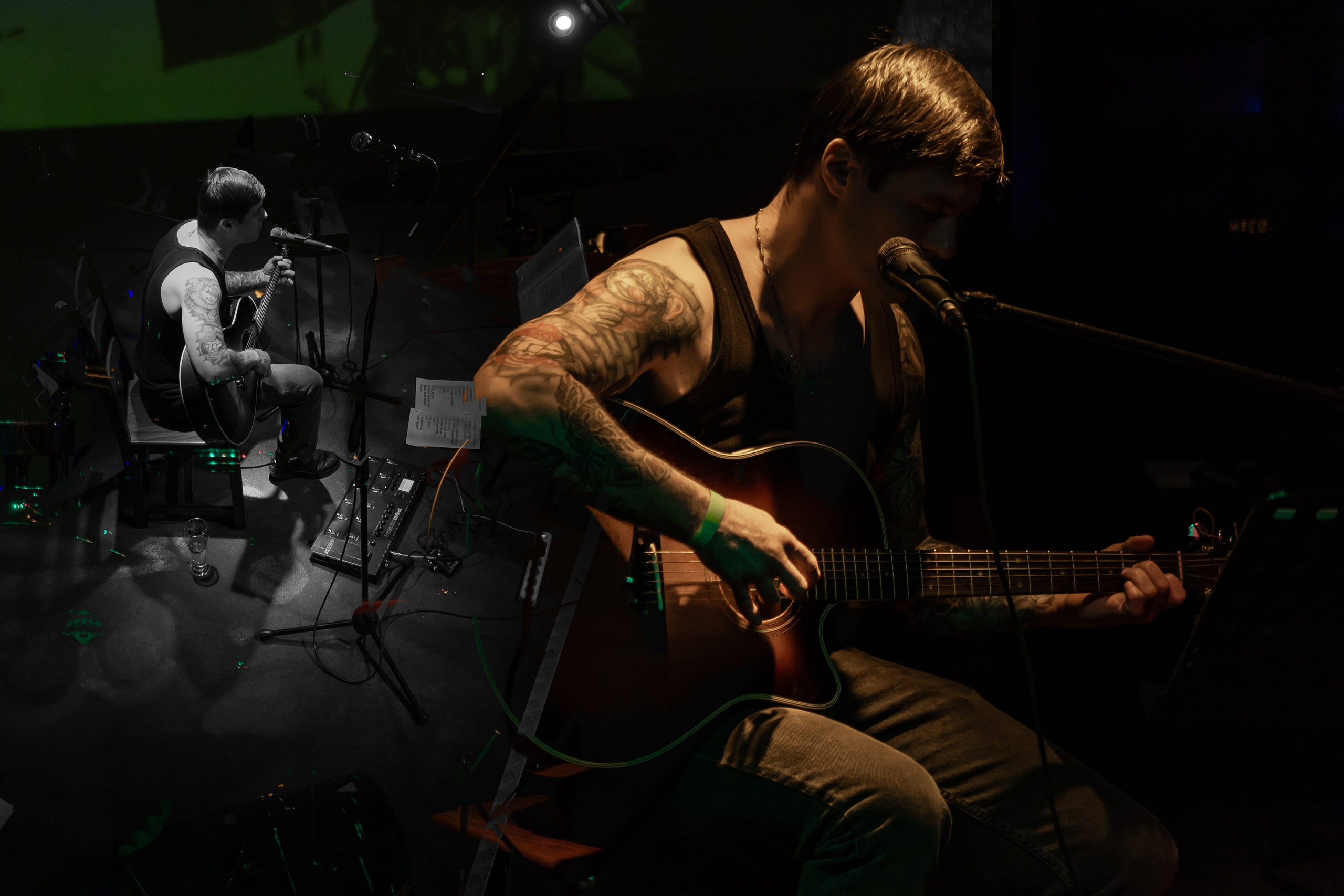 Антон Макаров. Трибьют «Сектор газа», клуб-галерея Эрмитаж. 07.12.2024. Фотограф Регина Крикунова г. Красноярск